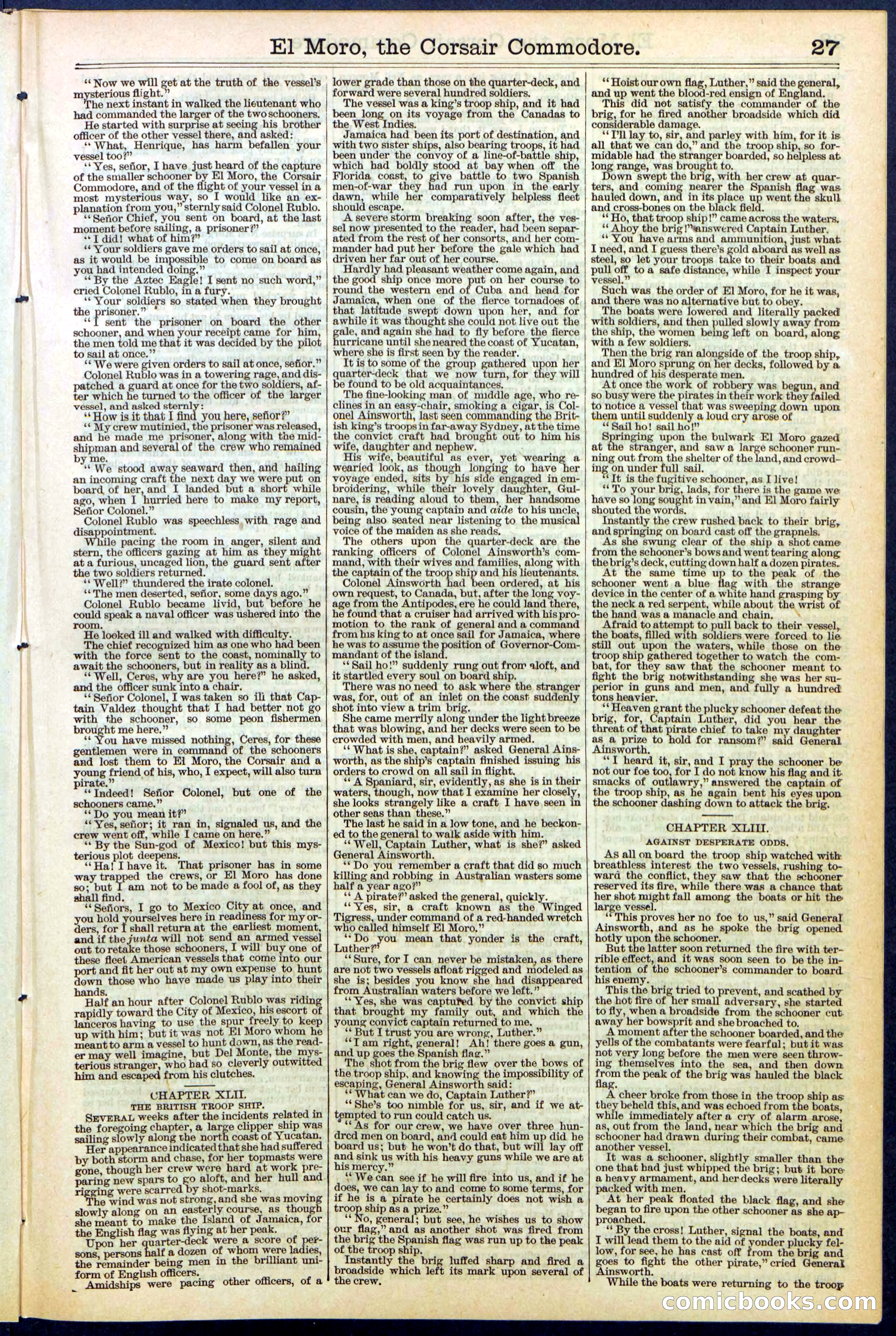 Beadle's Dime Library No. 510 — page 27 of 32