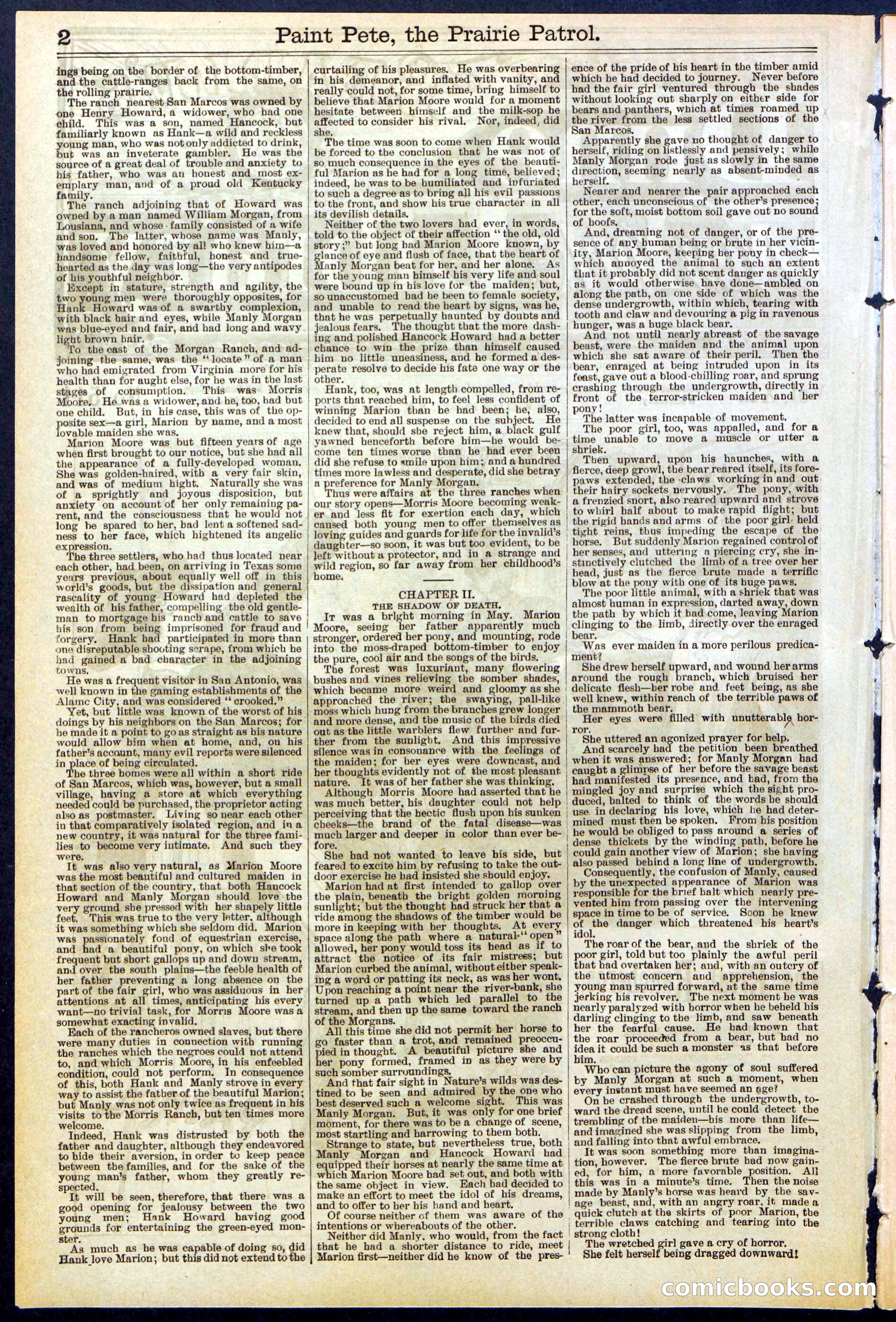 Beadle's New York Dime Library, No. 511 — page 2 of 32