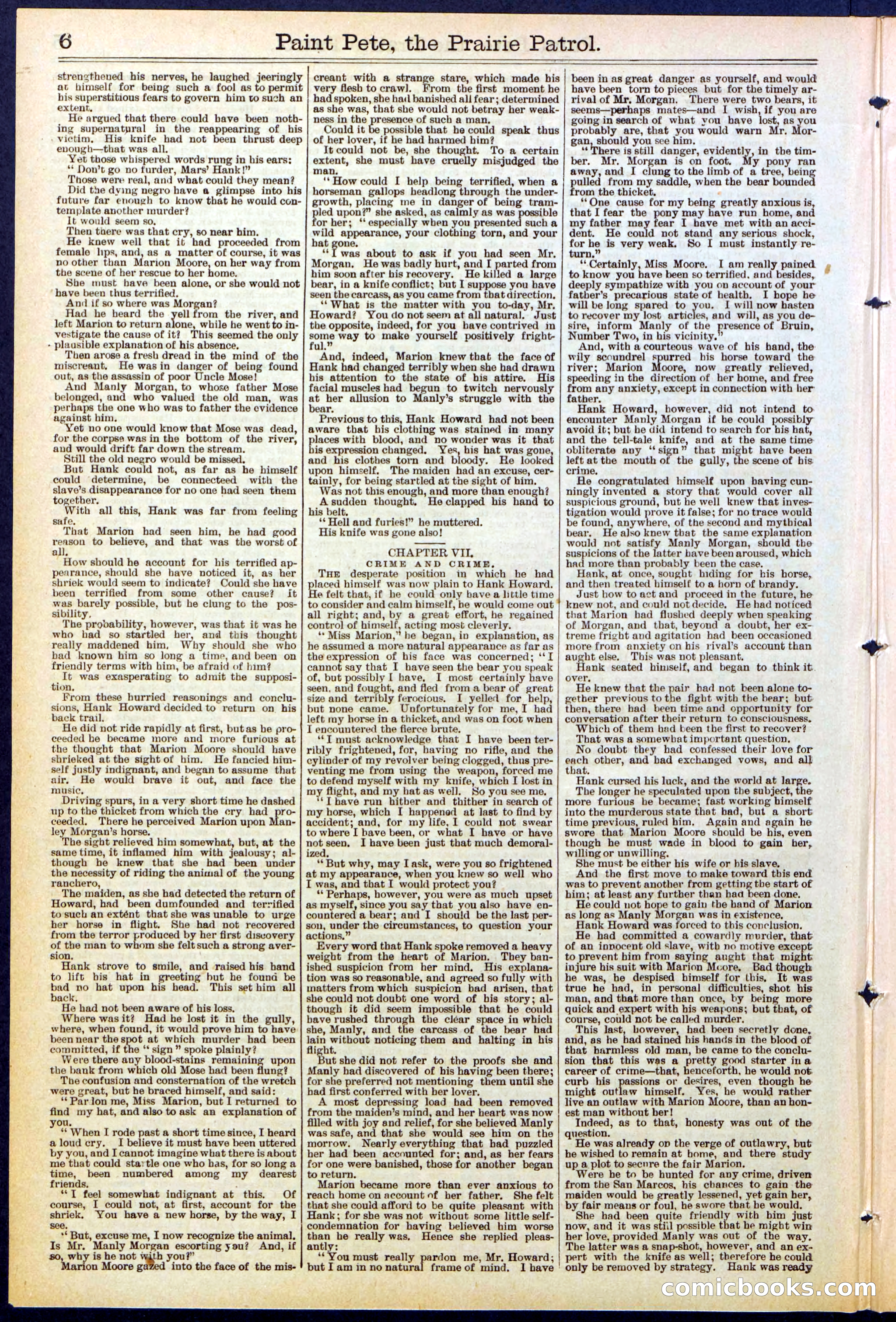 Beadle's New York Dime Library, No. 511 — page 6 of 32