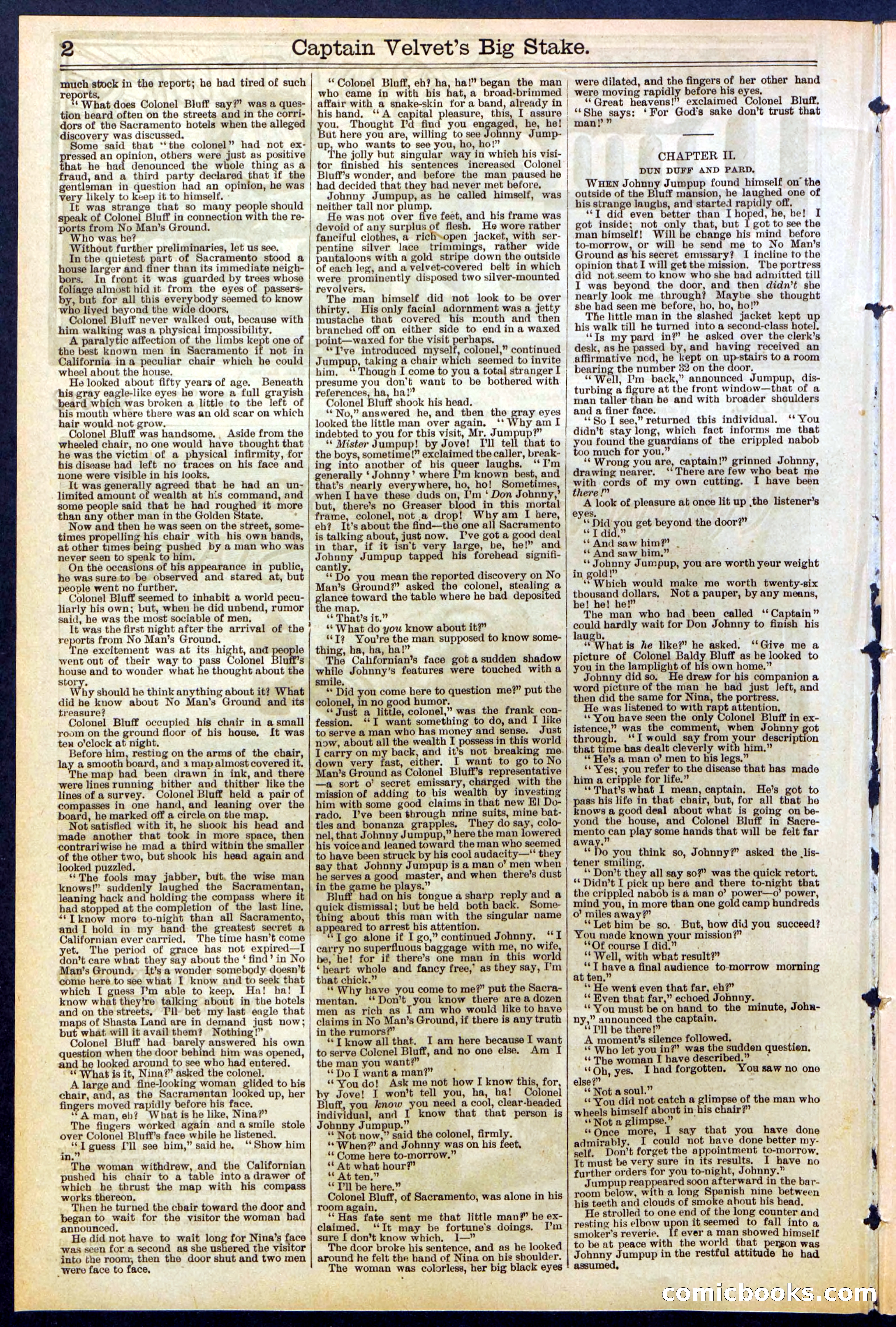 Beadle's New York Dime Library, No. 512 — page 2 of 32