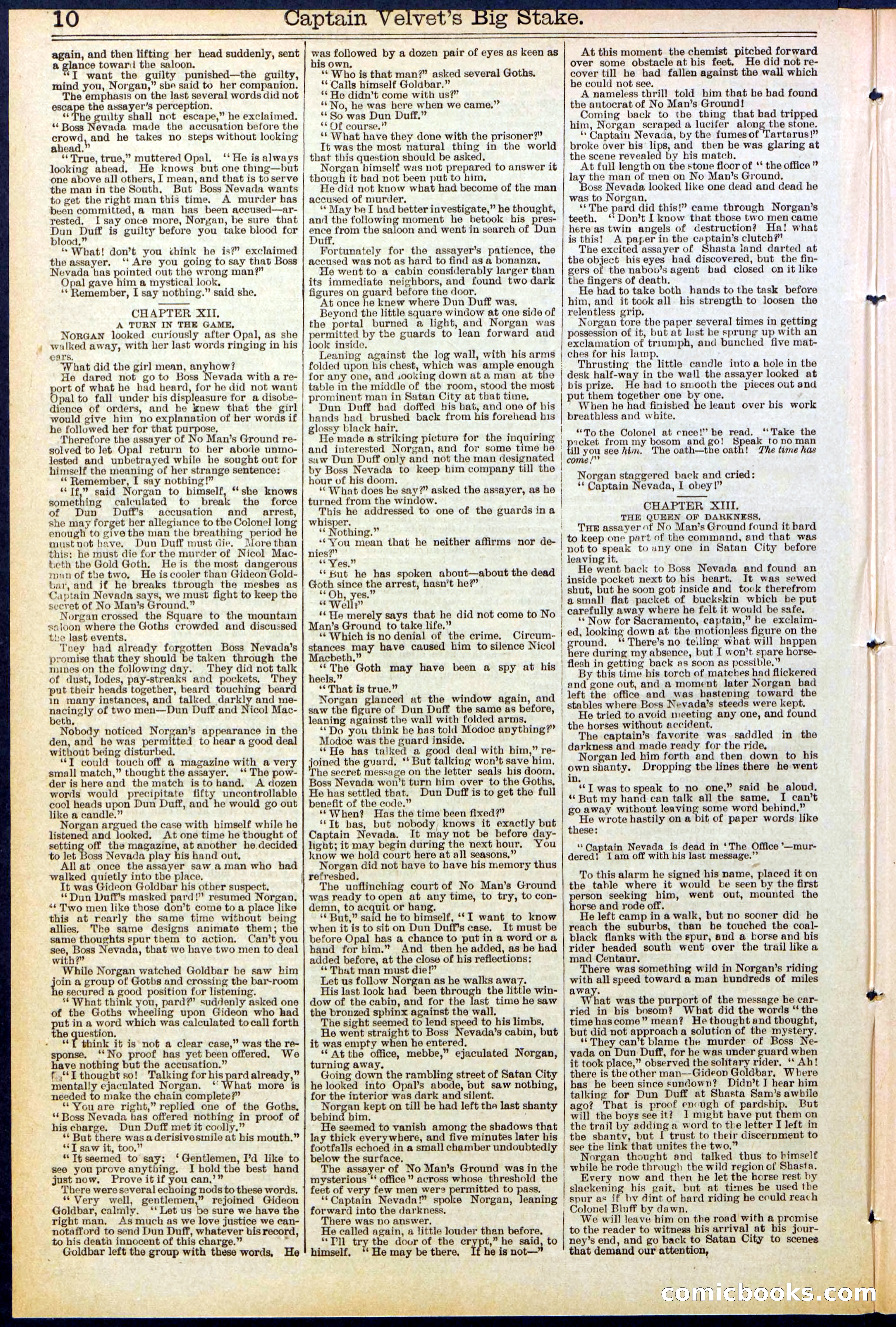 Beadle's New York Dime Library, No. 512 — page 10 of 32