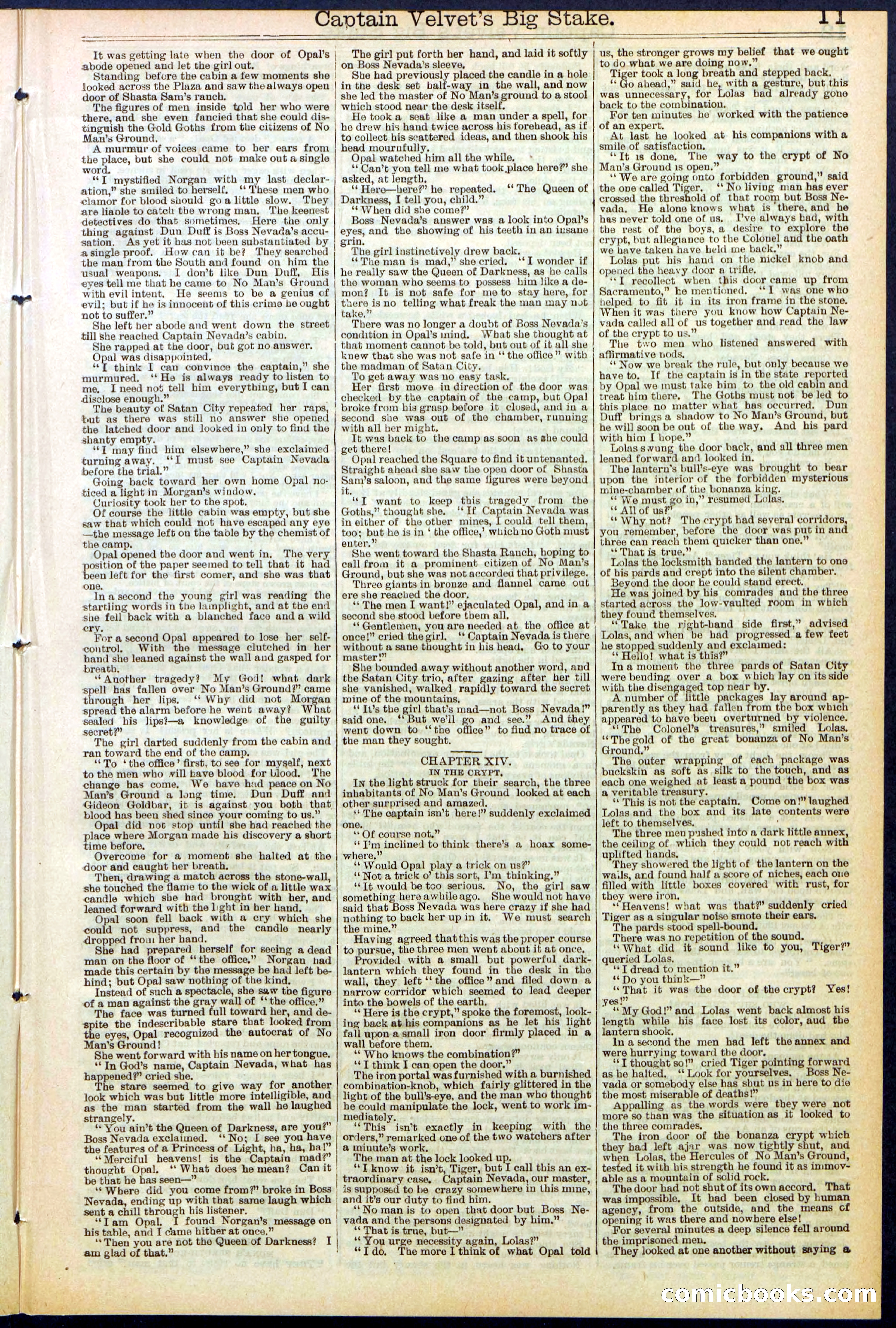Beadle's New York Dime Library, No. 512 — page 11 of 32
