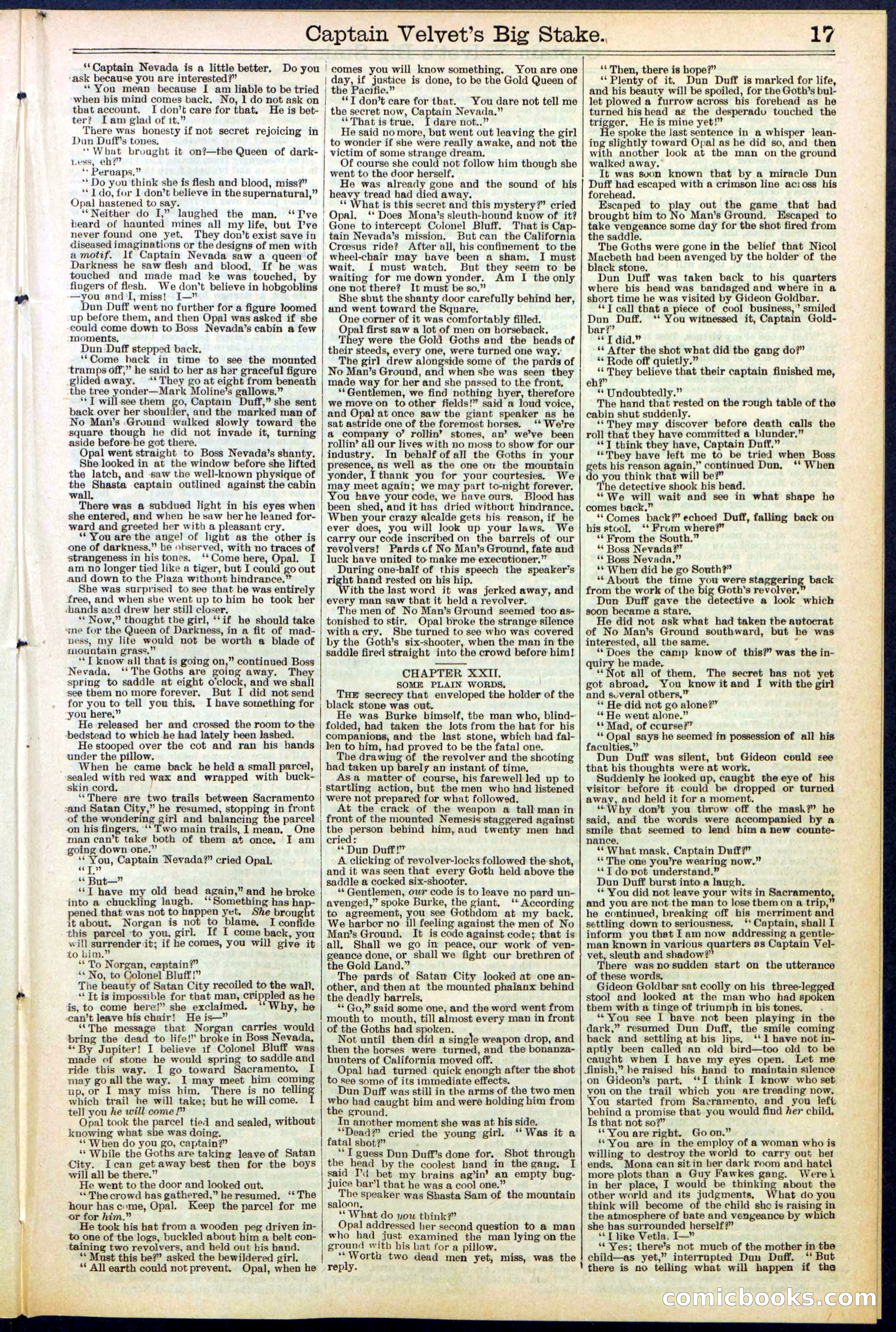 Beadle's New York Dime Library, No. 512 — page 17 of 32