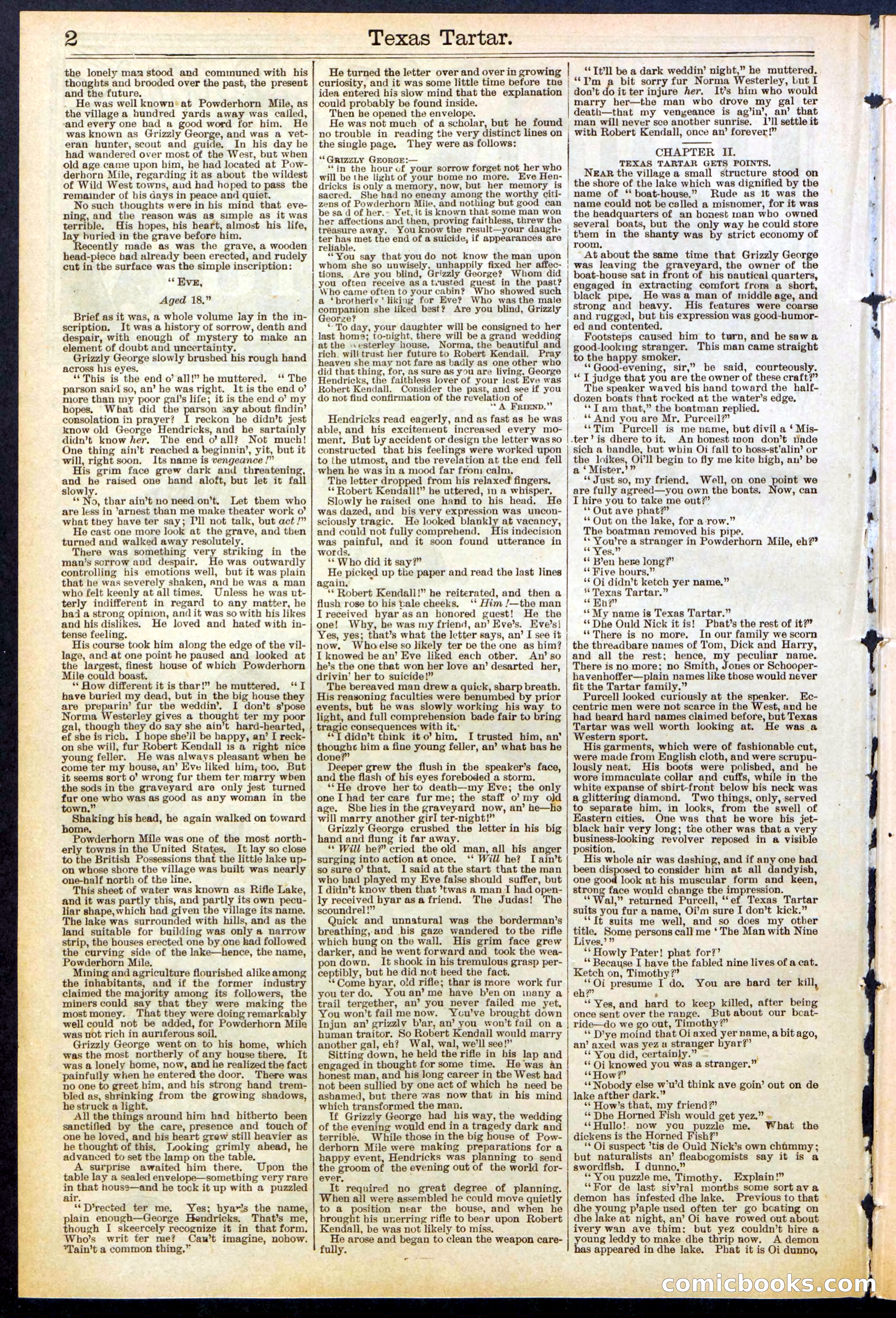 Beadle's New York Dime Library No. 513 — page 2 of 32