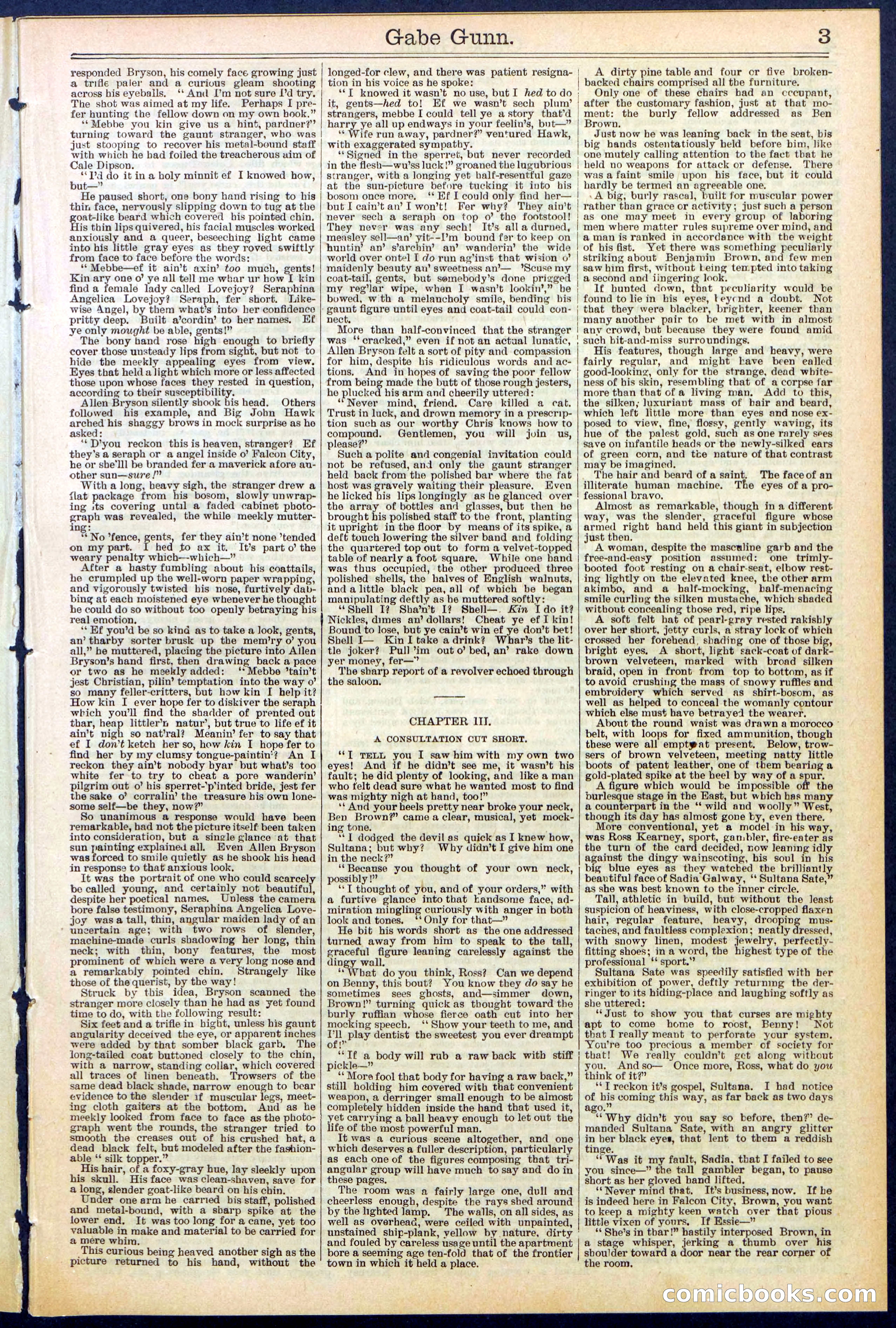 Beadle's New York Dime Library, No. 514 — page 3 of 32