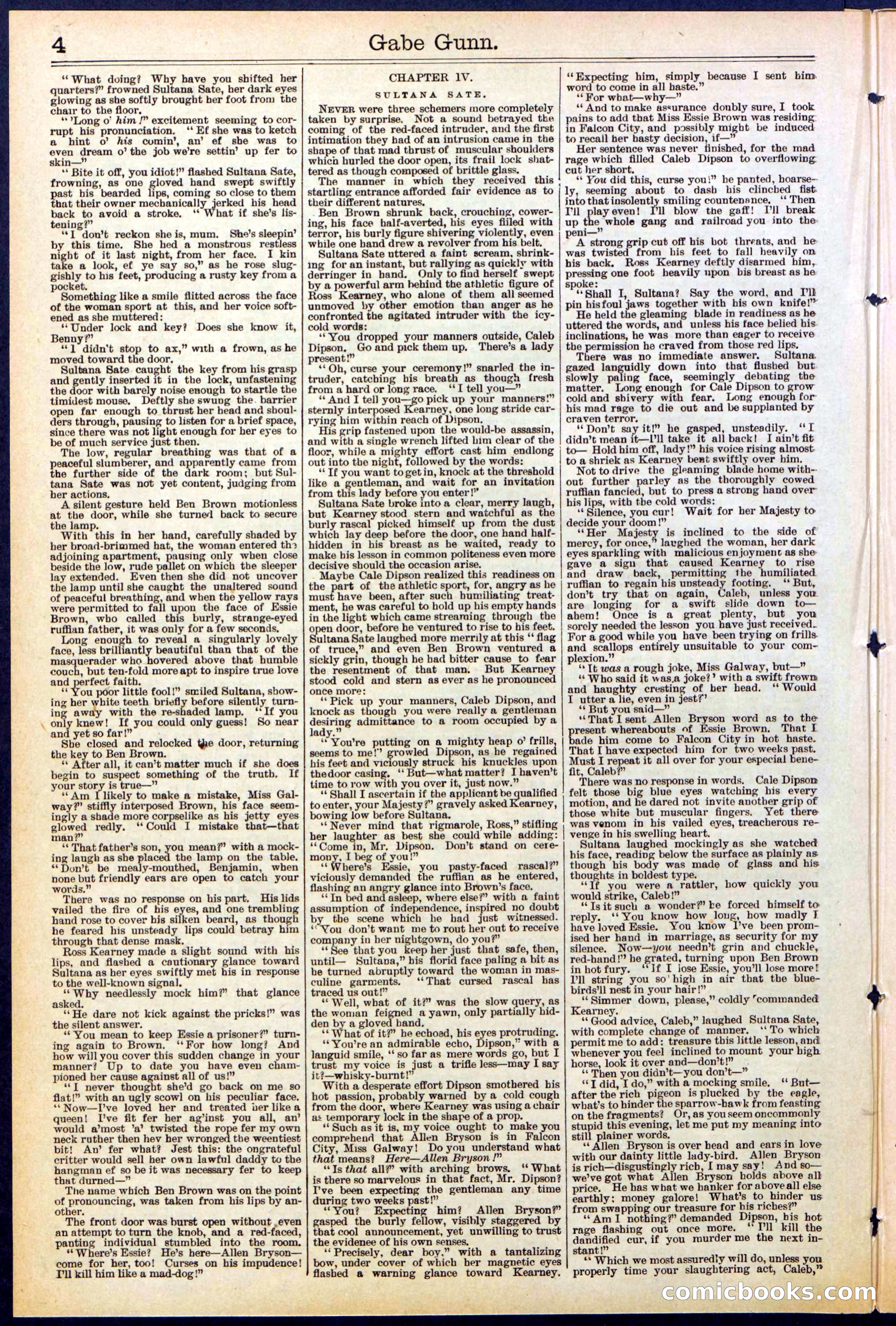 Beadle's New York Dime Library, No. 514 — page 4 of 32