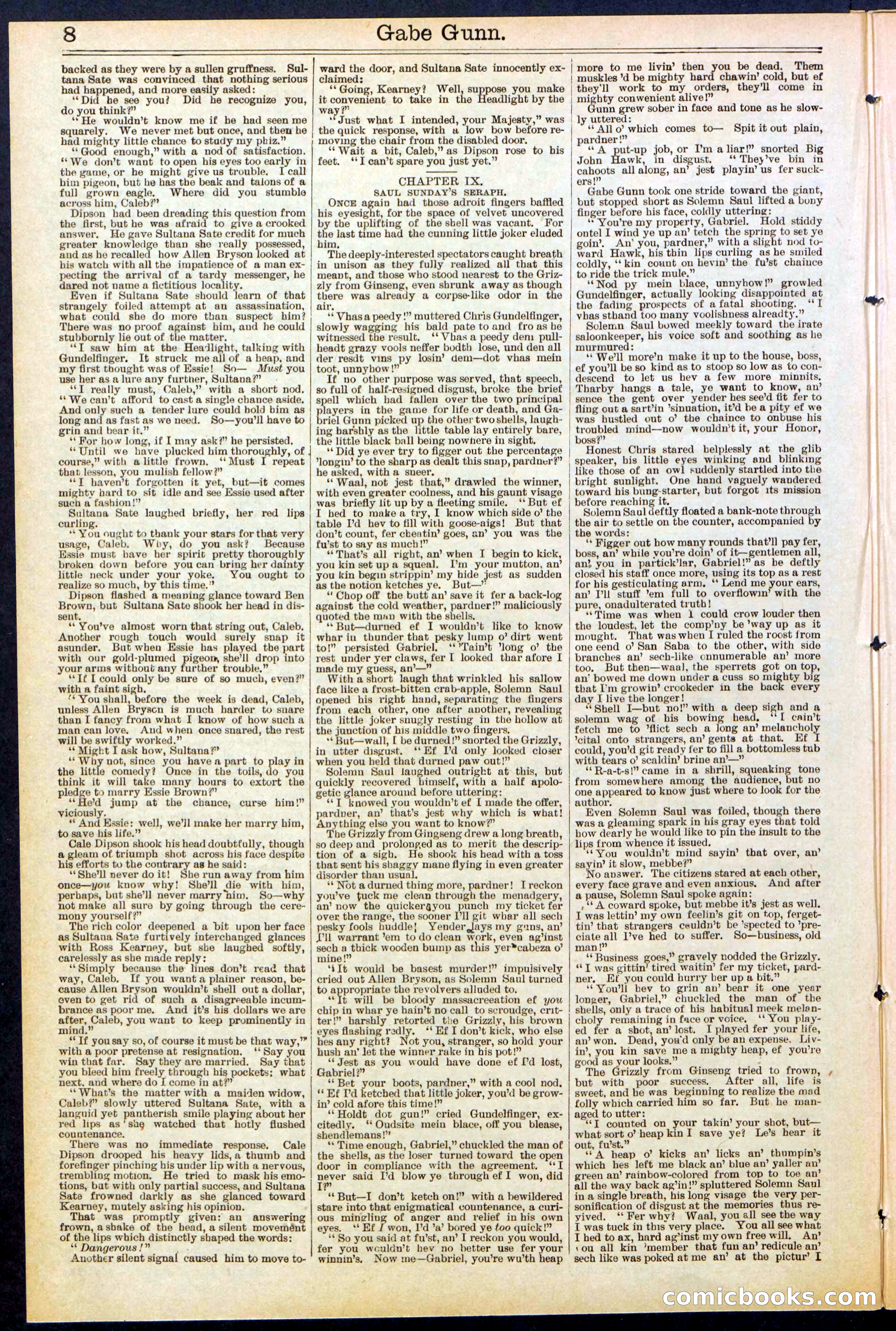 Beadle's New York Dime Library, No. 514 — page 8 of 32