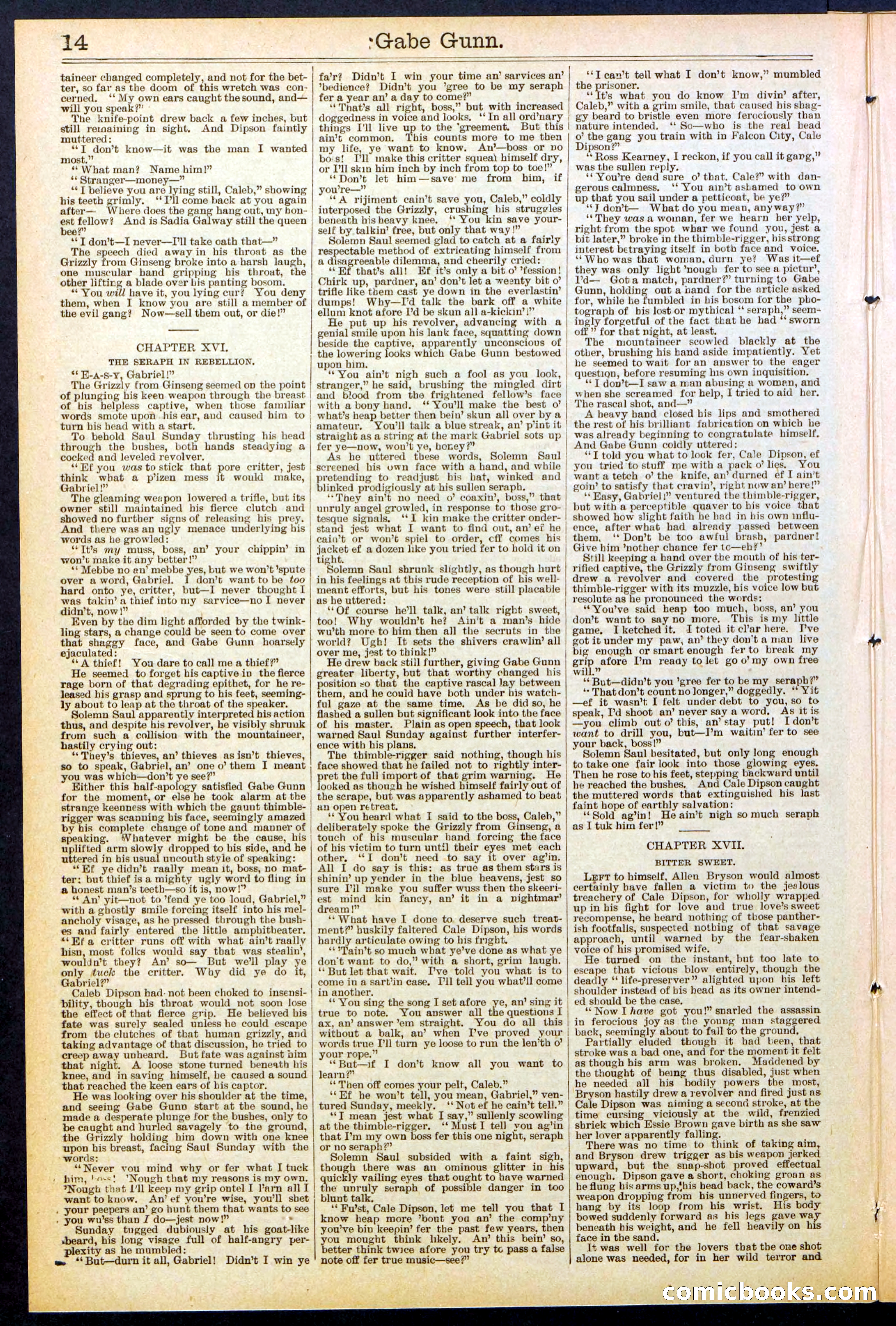 Beadle's New York Dime Library, No. 514 — page 14 of 32