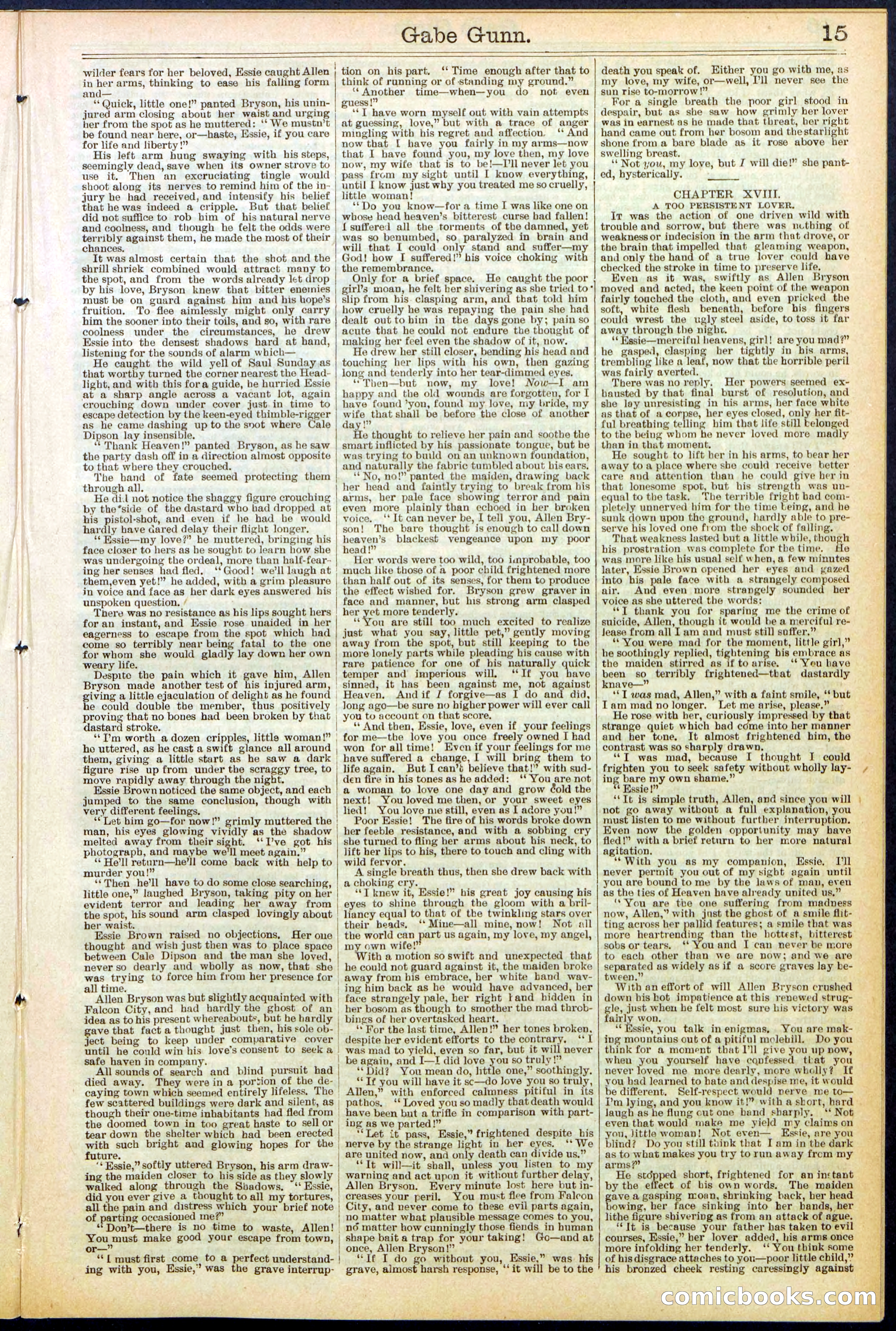 Beadle's New York Dime Library, No. 514 — page 15 of 32