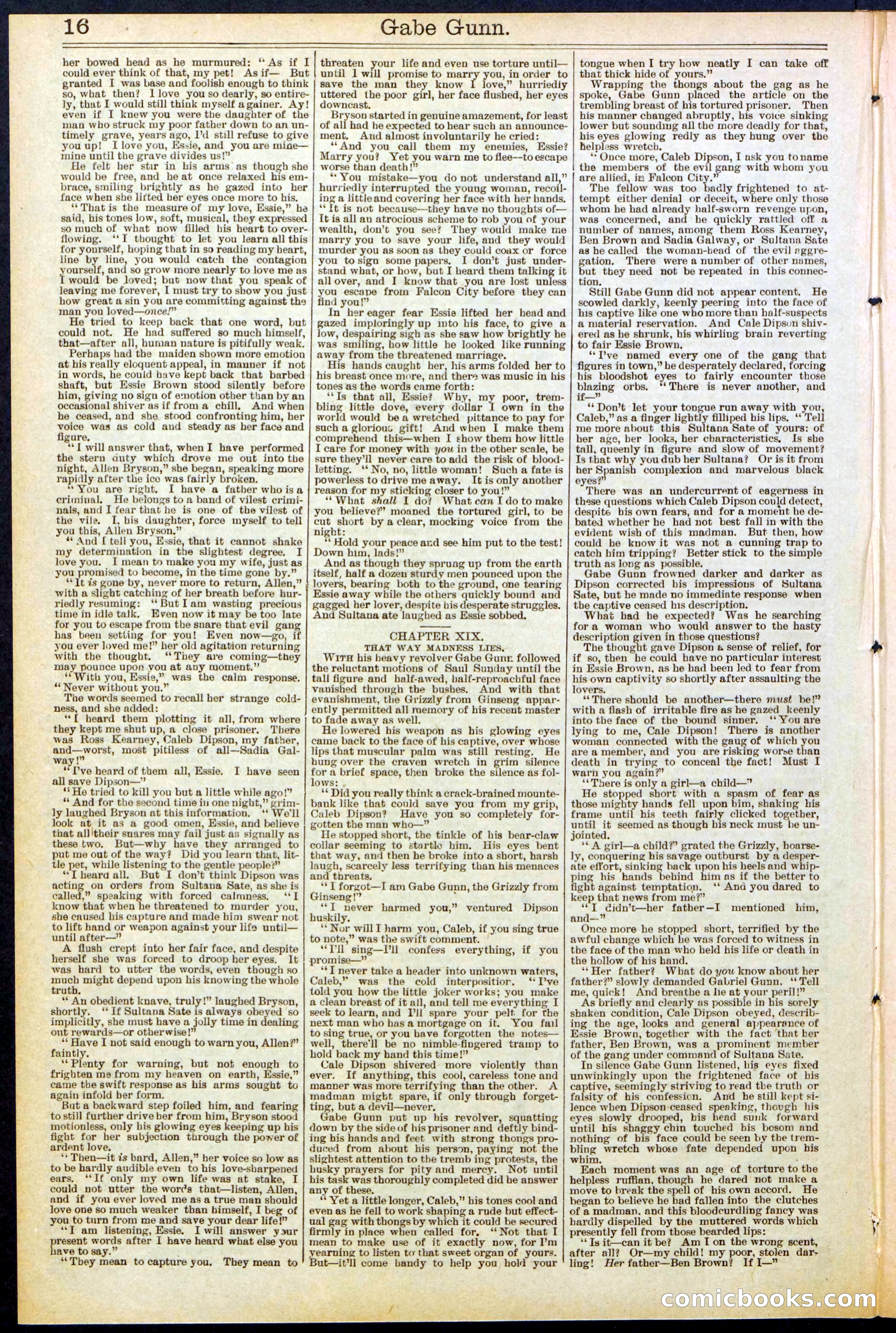 Beadle's New York Dime Library, No. 514 — page 16 of 32