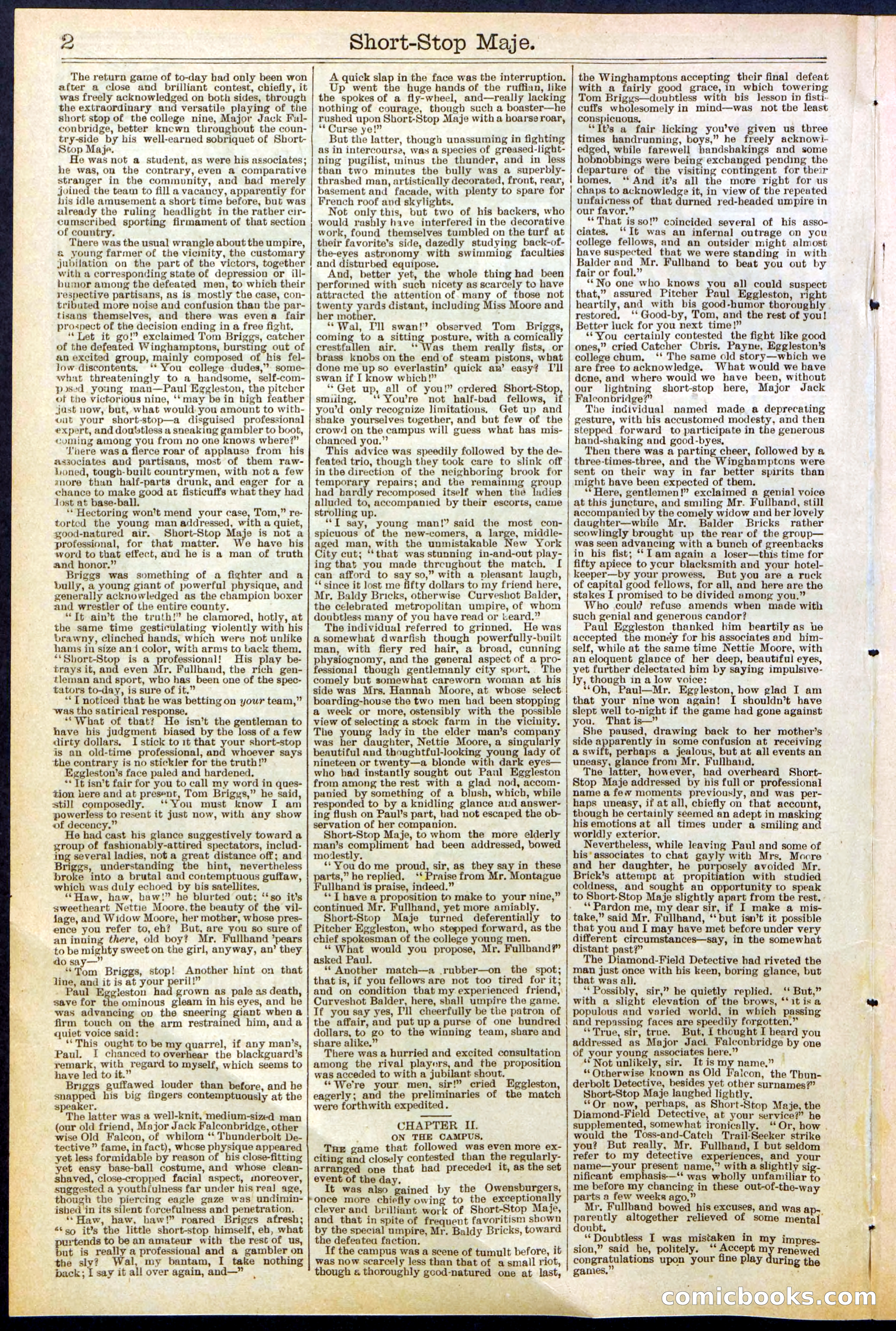 Beadle's New York Dime Library No. 515 — page 2 of 32