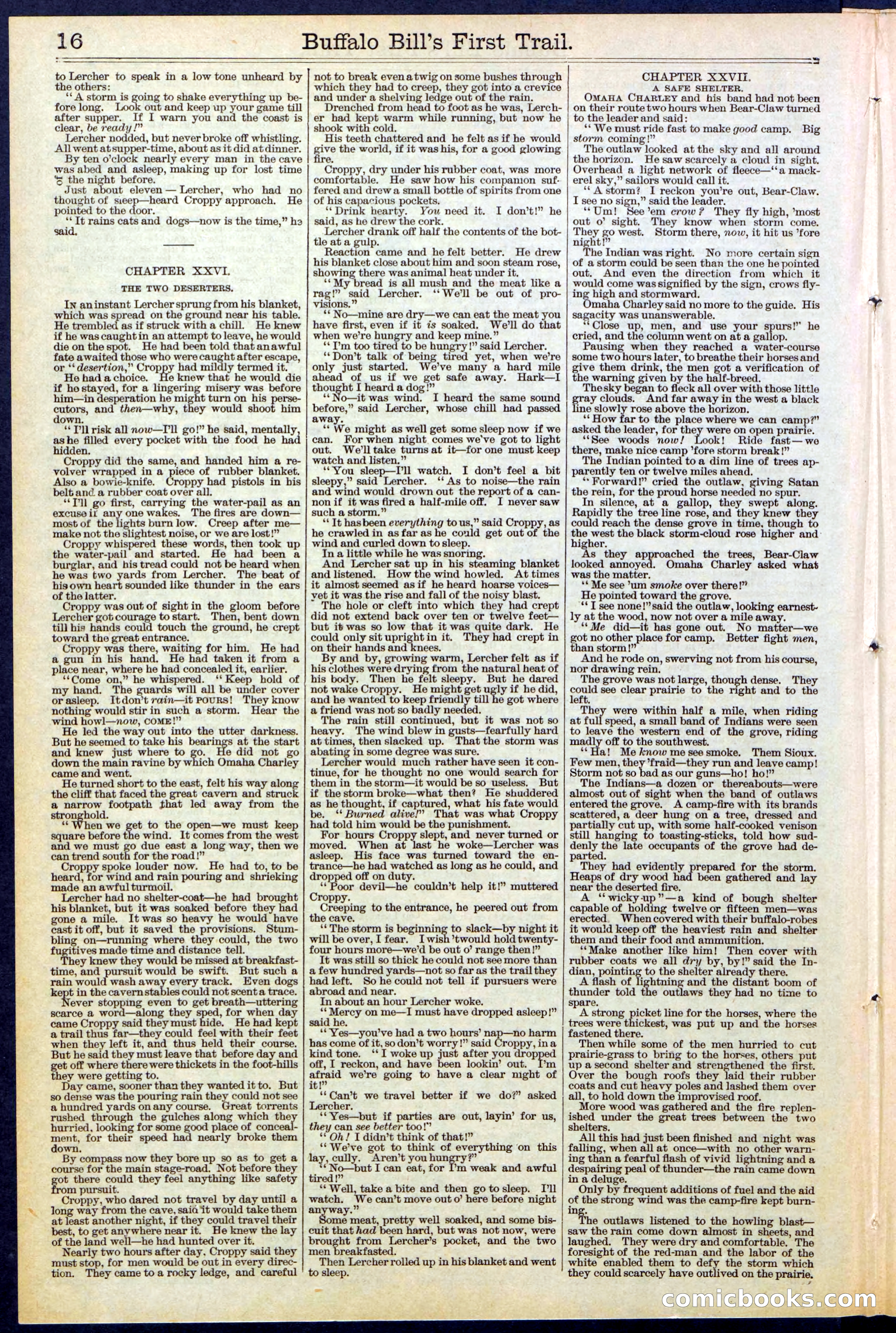 Beadle's New York Dime Library No. 517 — page 16 of 32