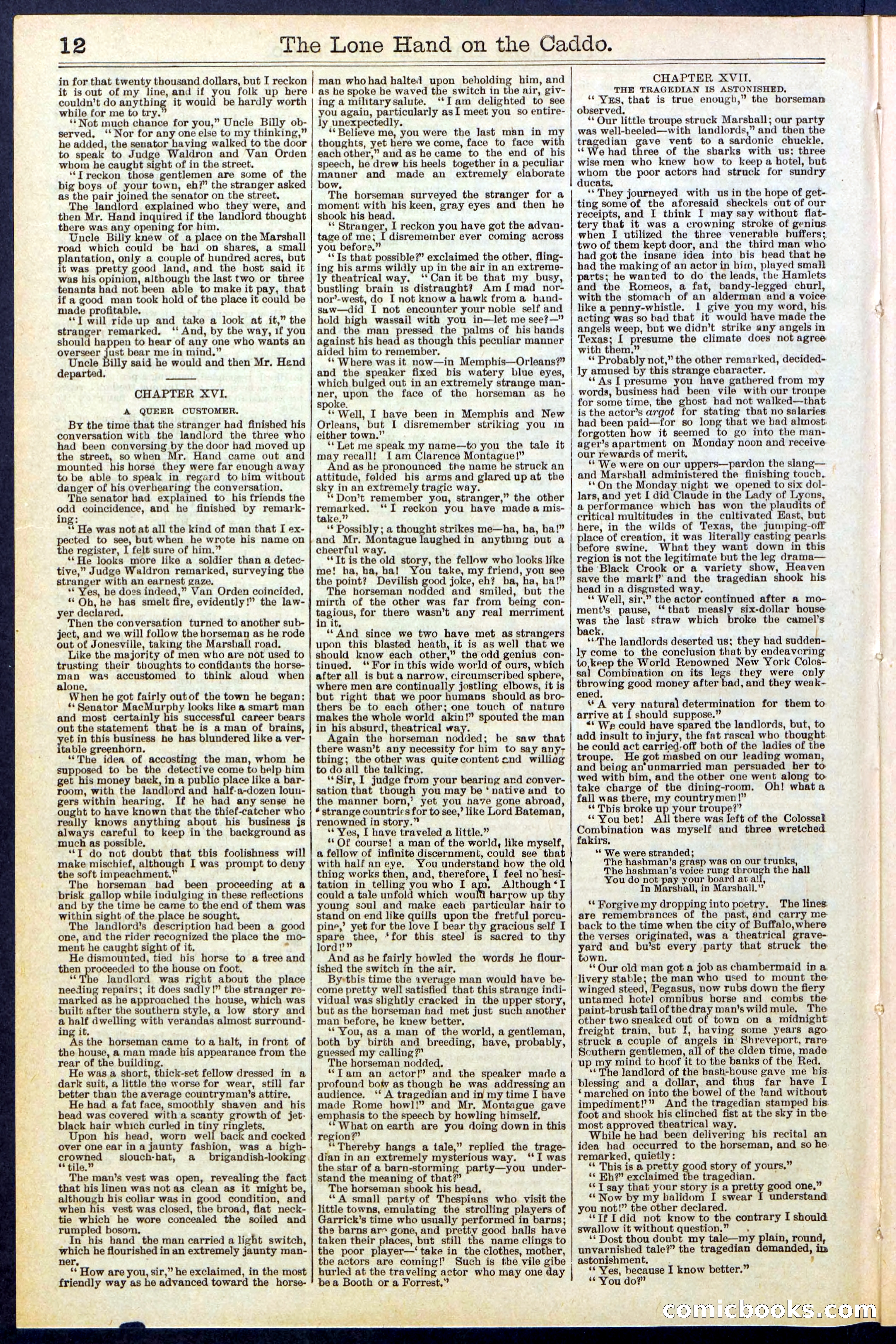 Beadle's New York Dime Library No. 520 — page 12 of 32