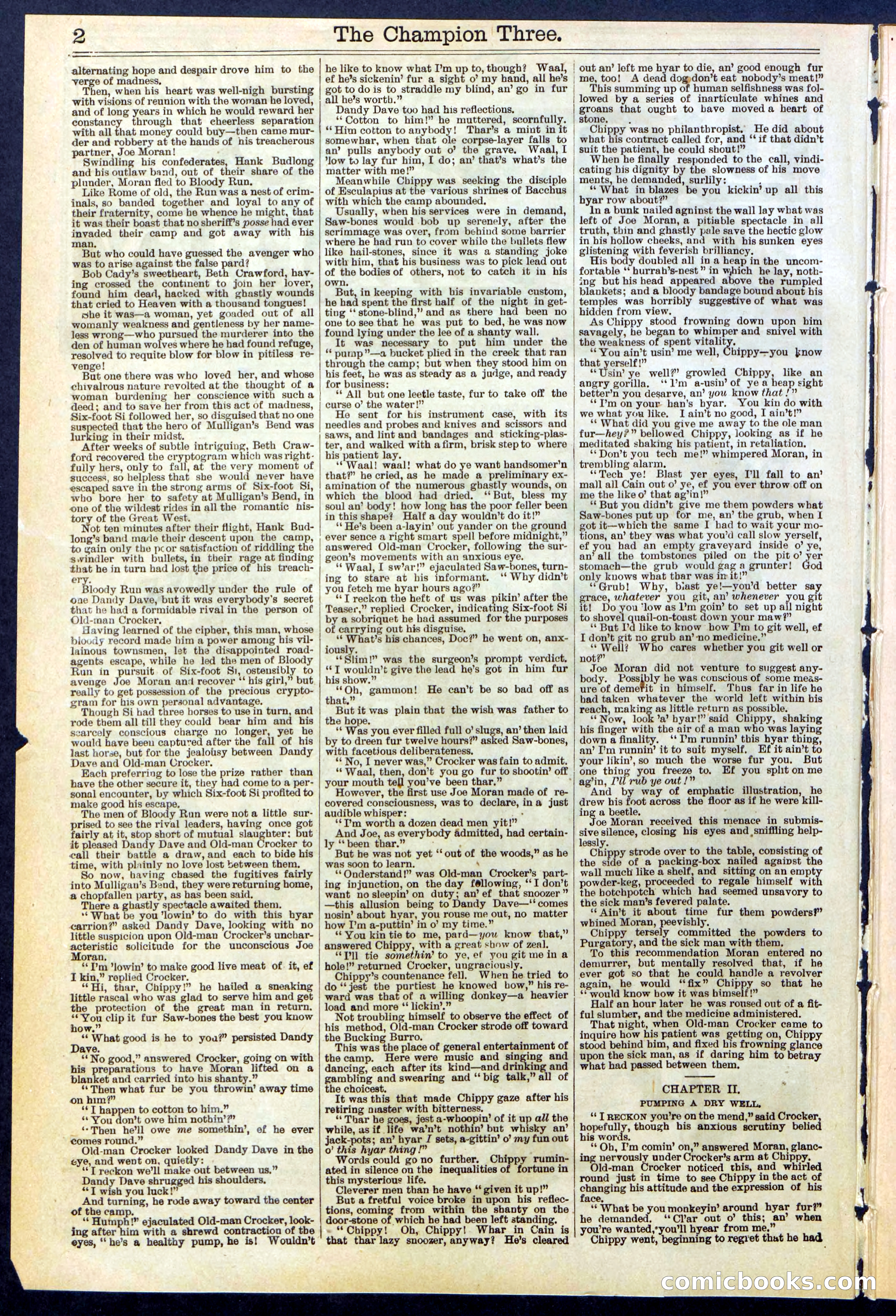 Beadle's Dime Library No. 522 — page 2 of 32