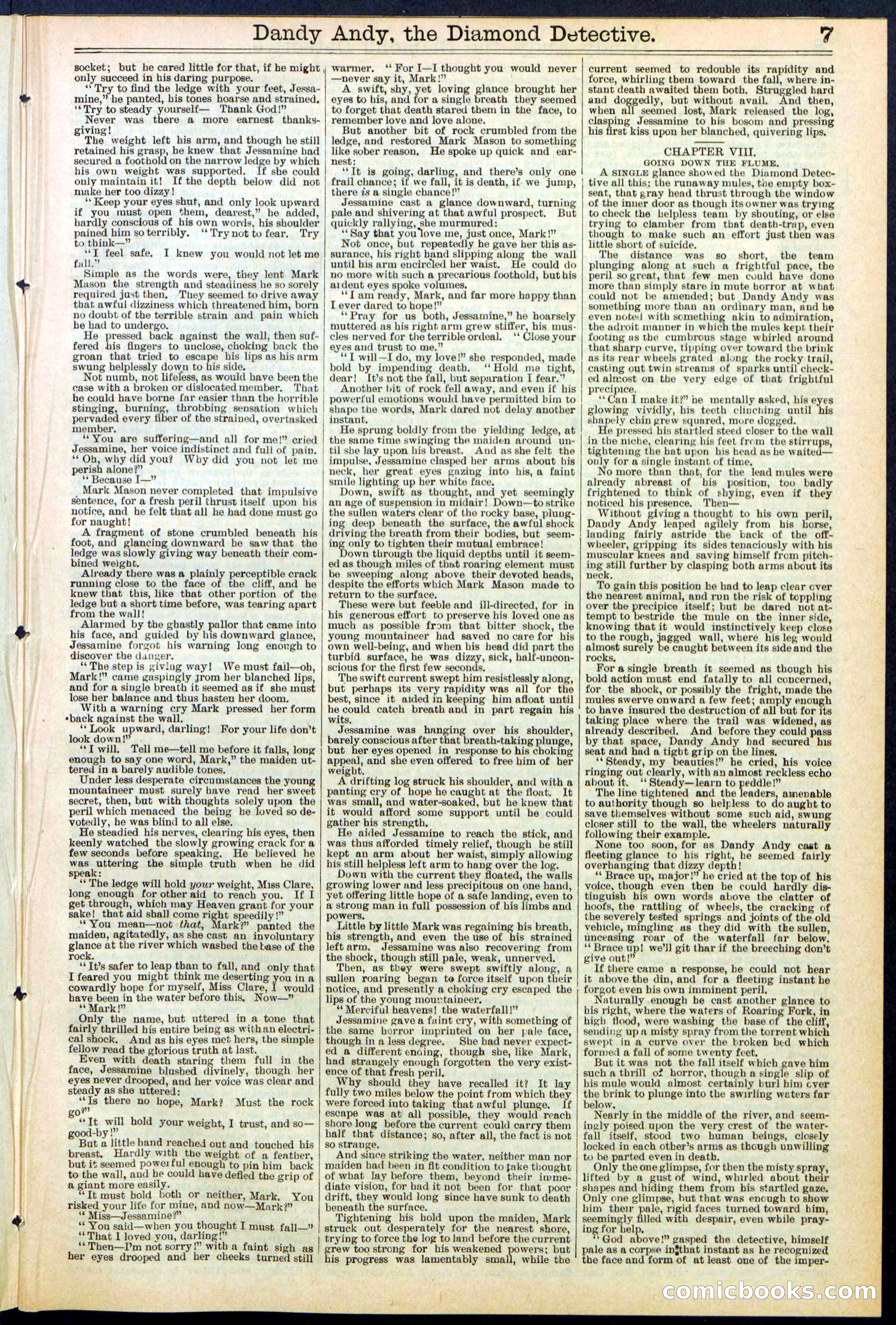 Beadle's Dime Library No. 527 — page 7 of 32