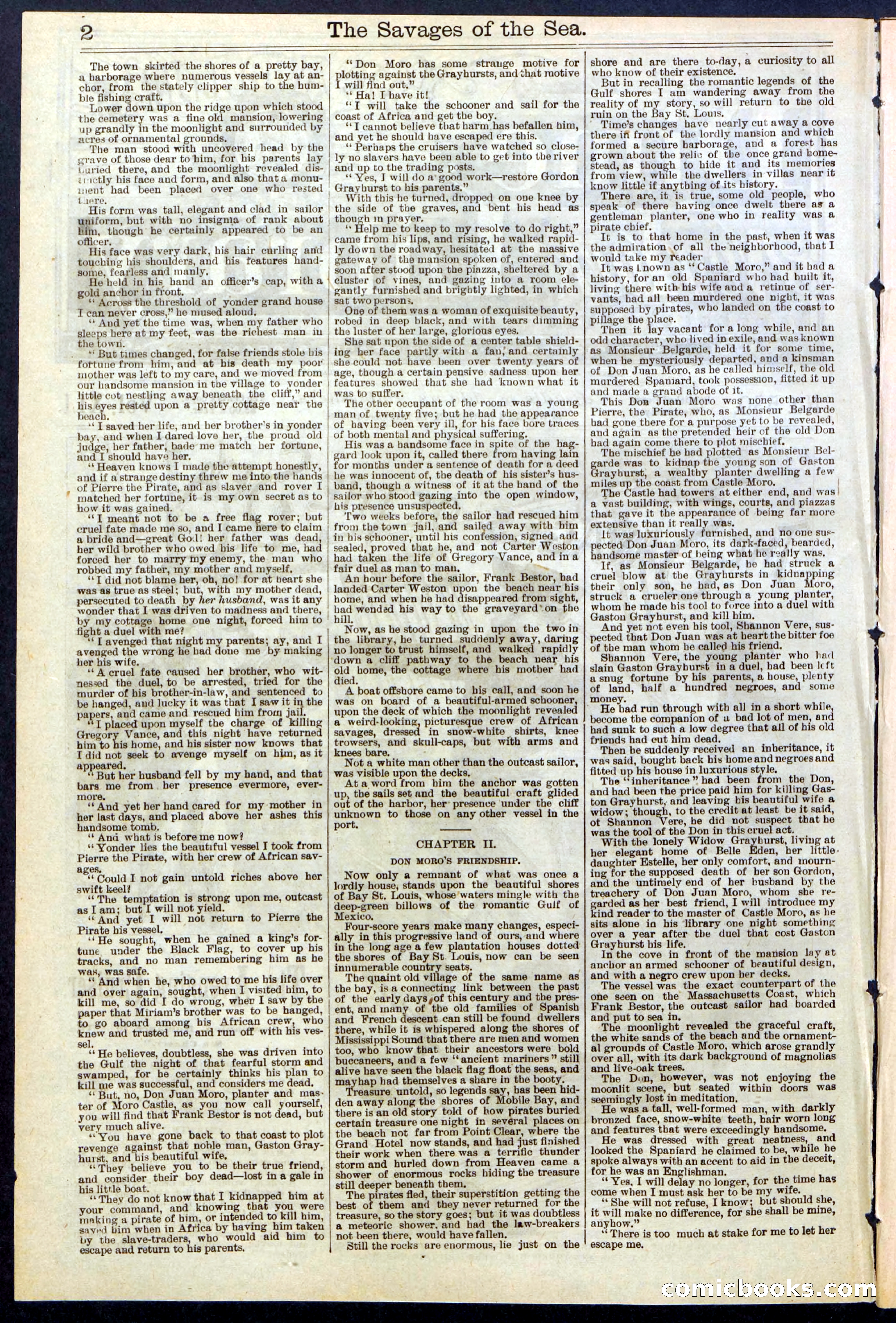 Beadle's New York Dime Library No. 530 — page 2 of 40