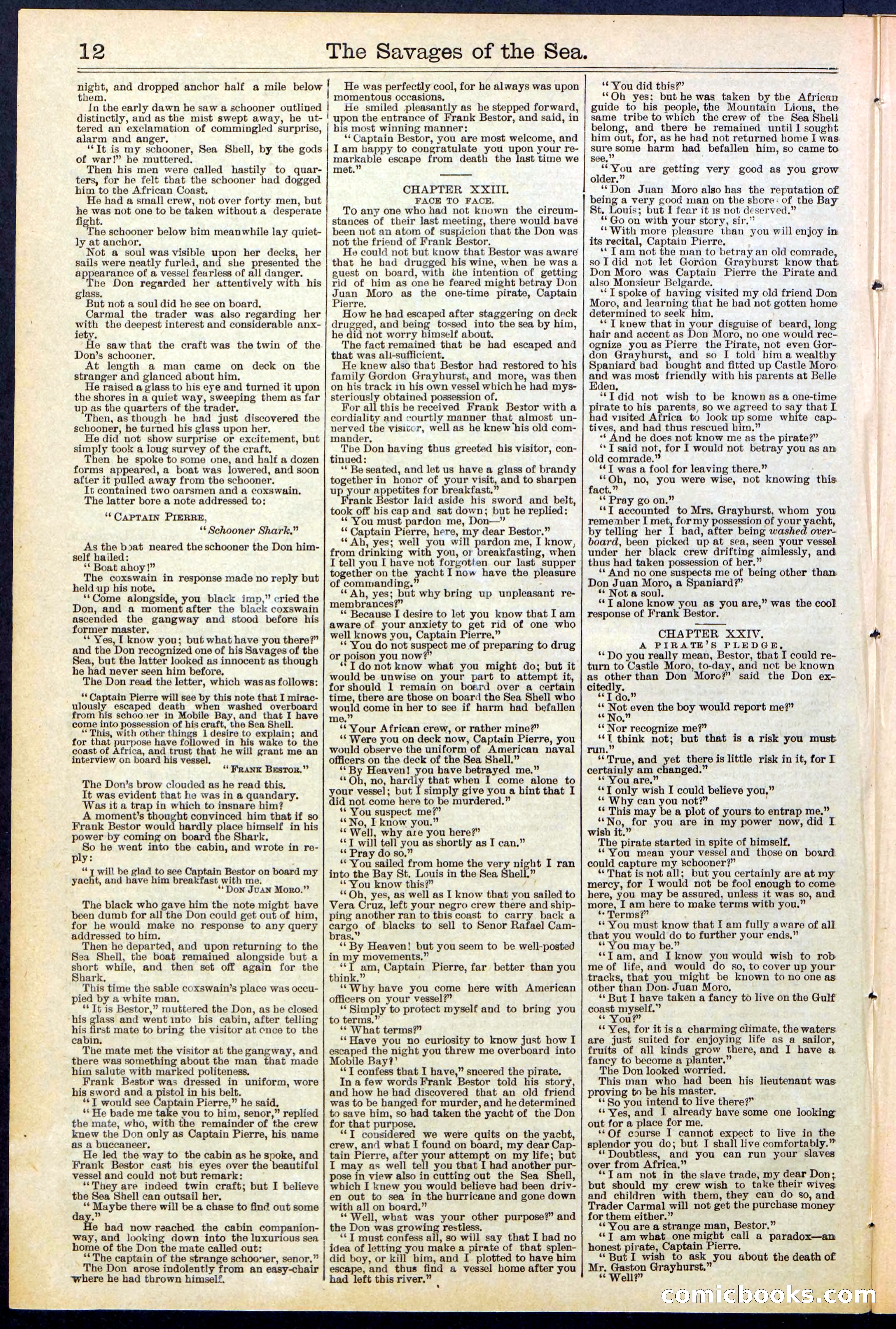 Beadle's New York Dime Library No. 530 — page 12 of 40