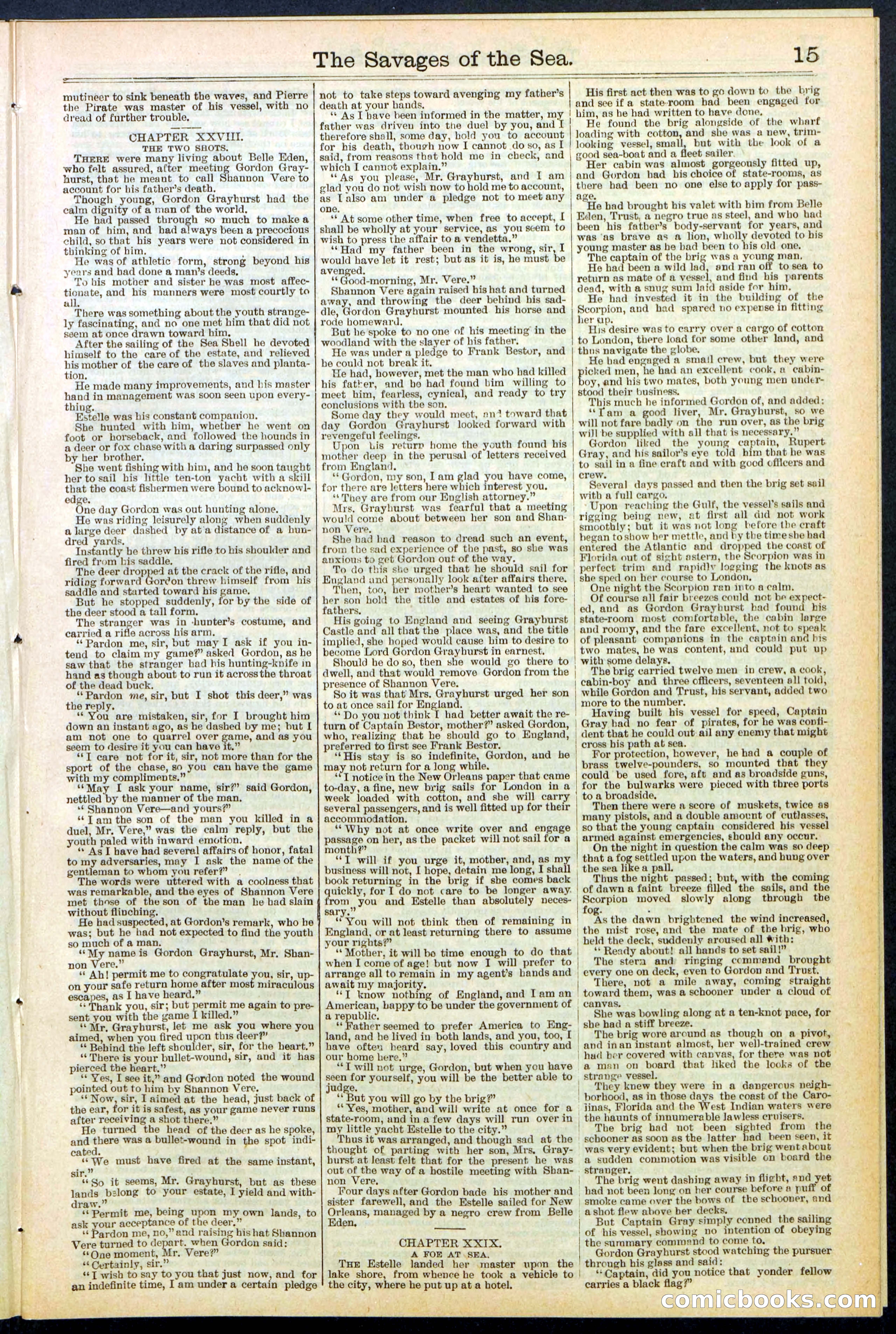 Beadle's New York Dime Library No. 530 — page 15 of 40