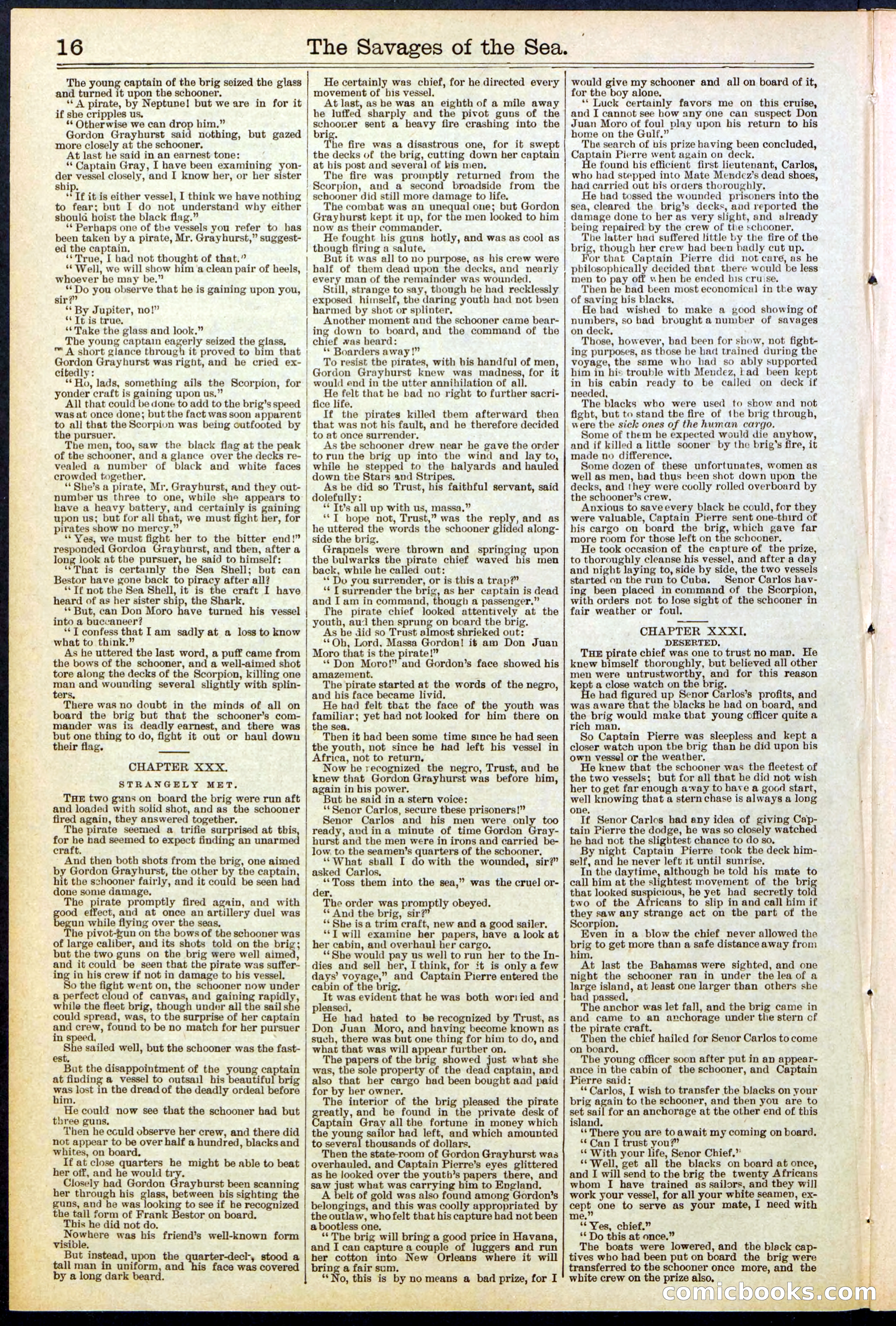 Beadle's New York Dime Library No. 530 — page 16 of 40