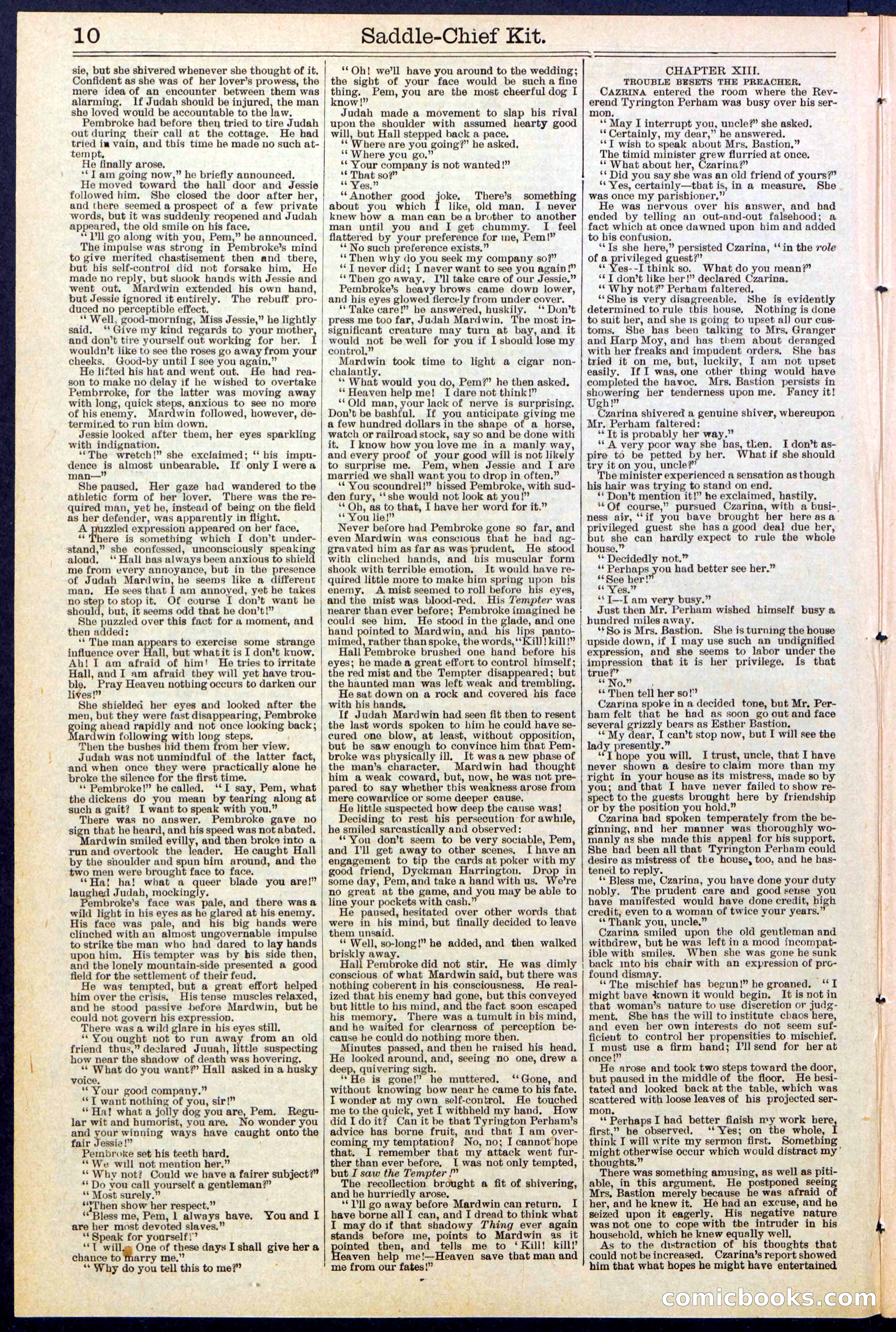Beadle's New York Dime Library No. 531 — page 10 of 32
