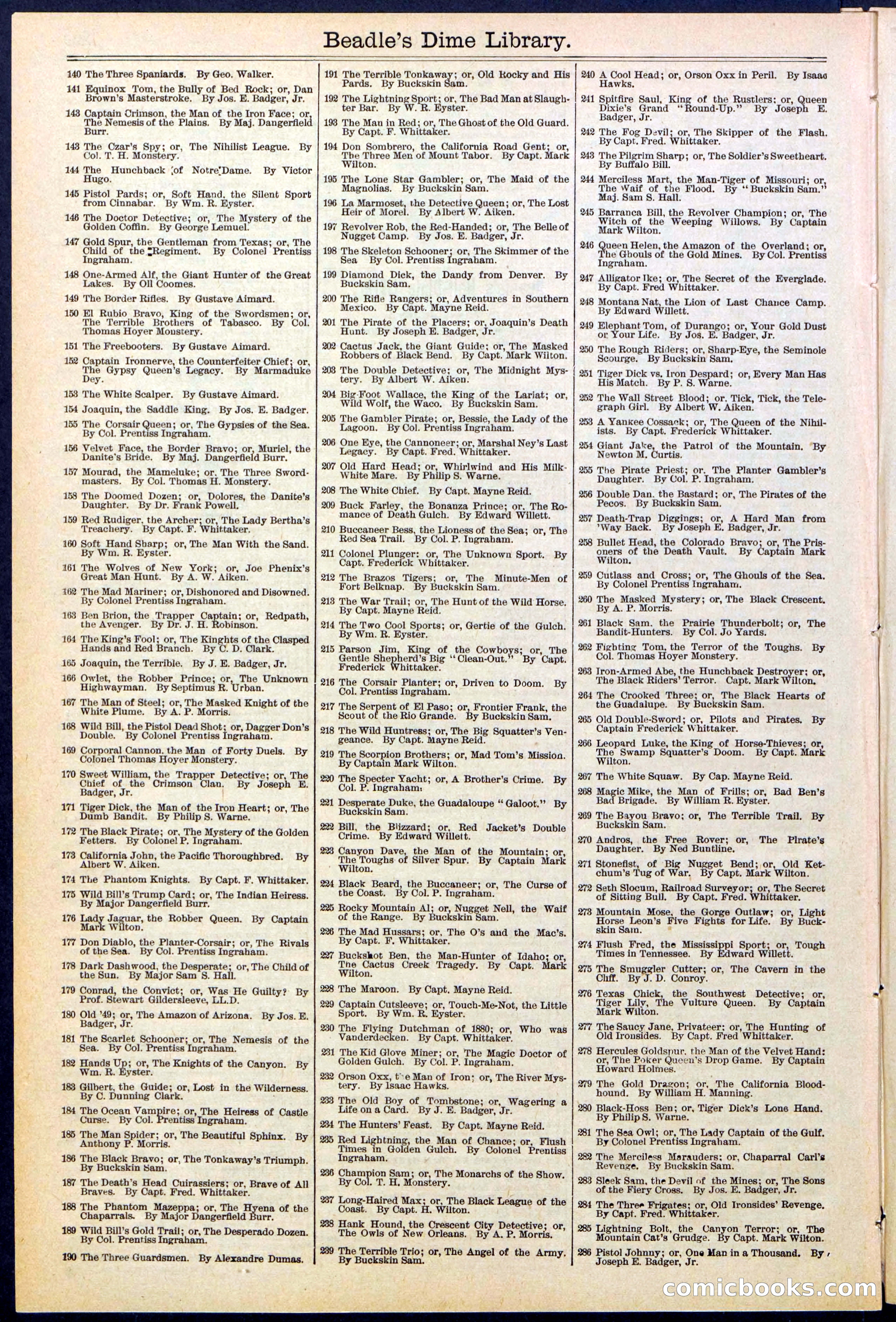 Beadle's New York Dime Library No. 531 — page 30 of 32
