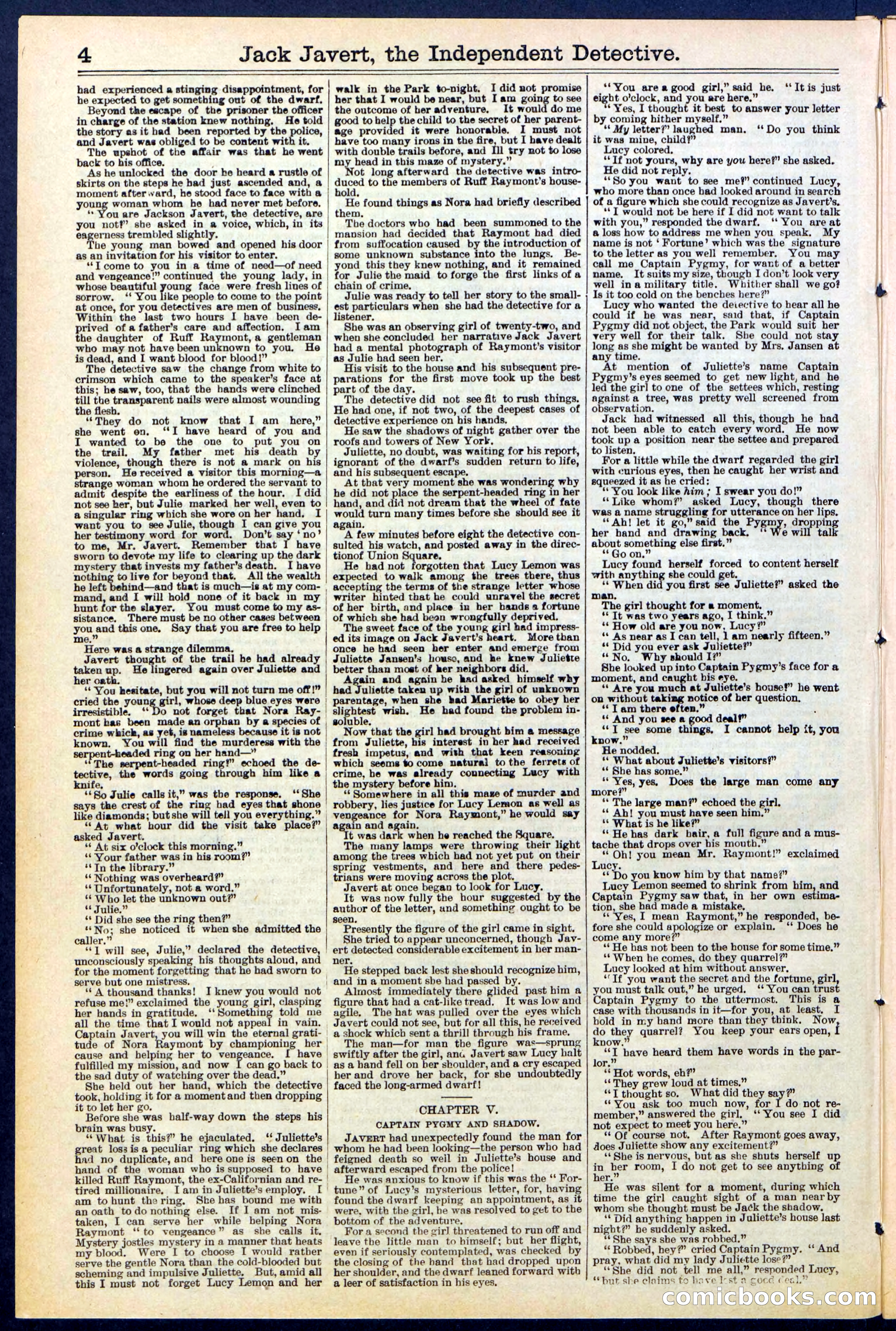 Beadle's New York Dime Library, No. 532 — page 4 of 32