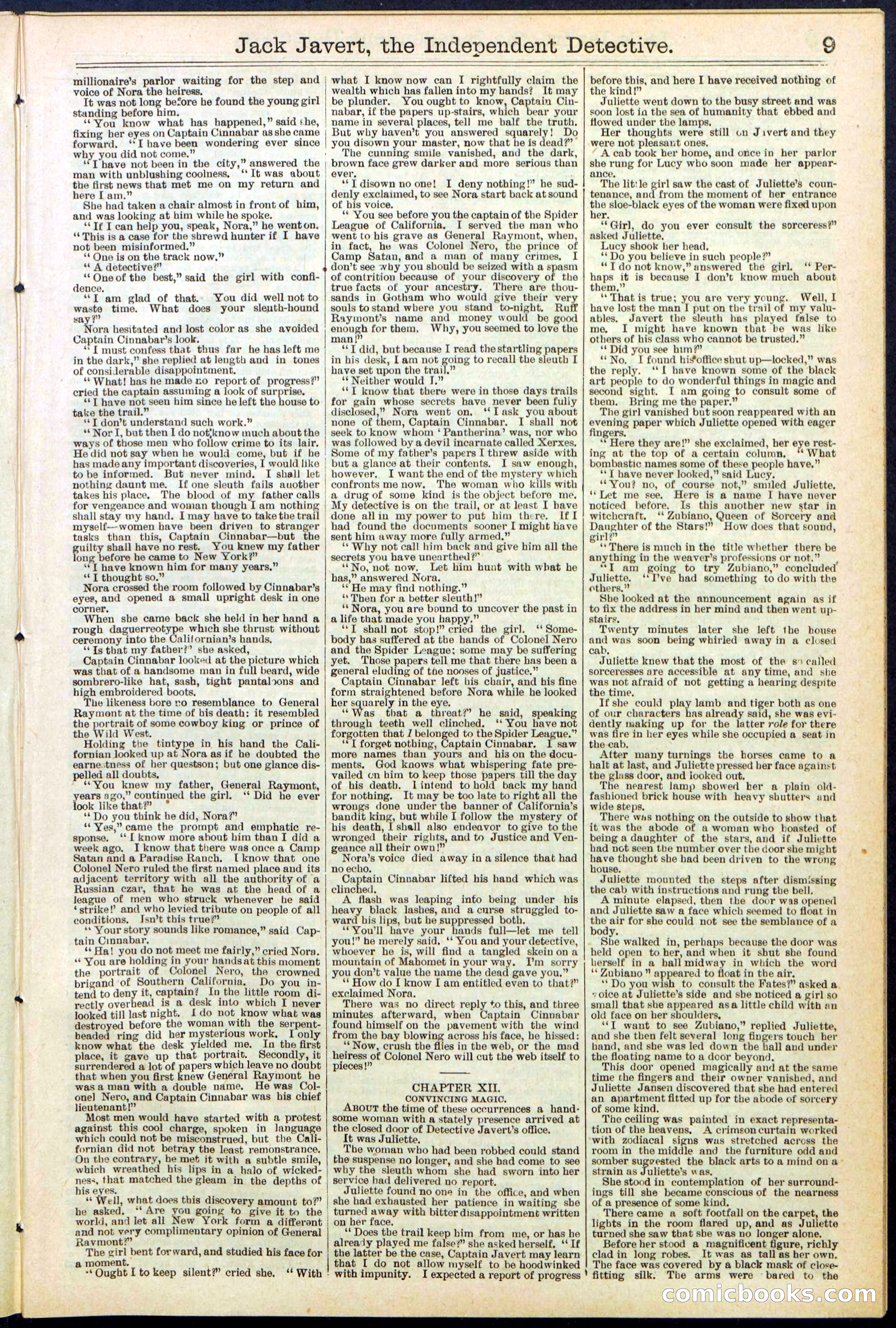 Beadle's New York Dime Library, No. 532 — page 9 of 32
