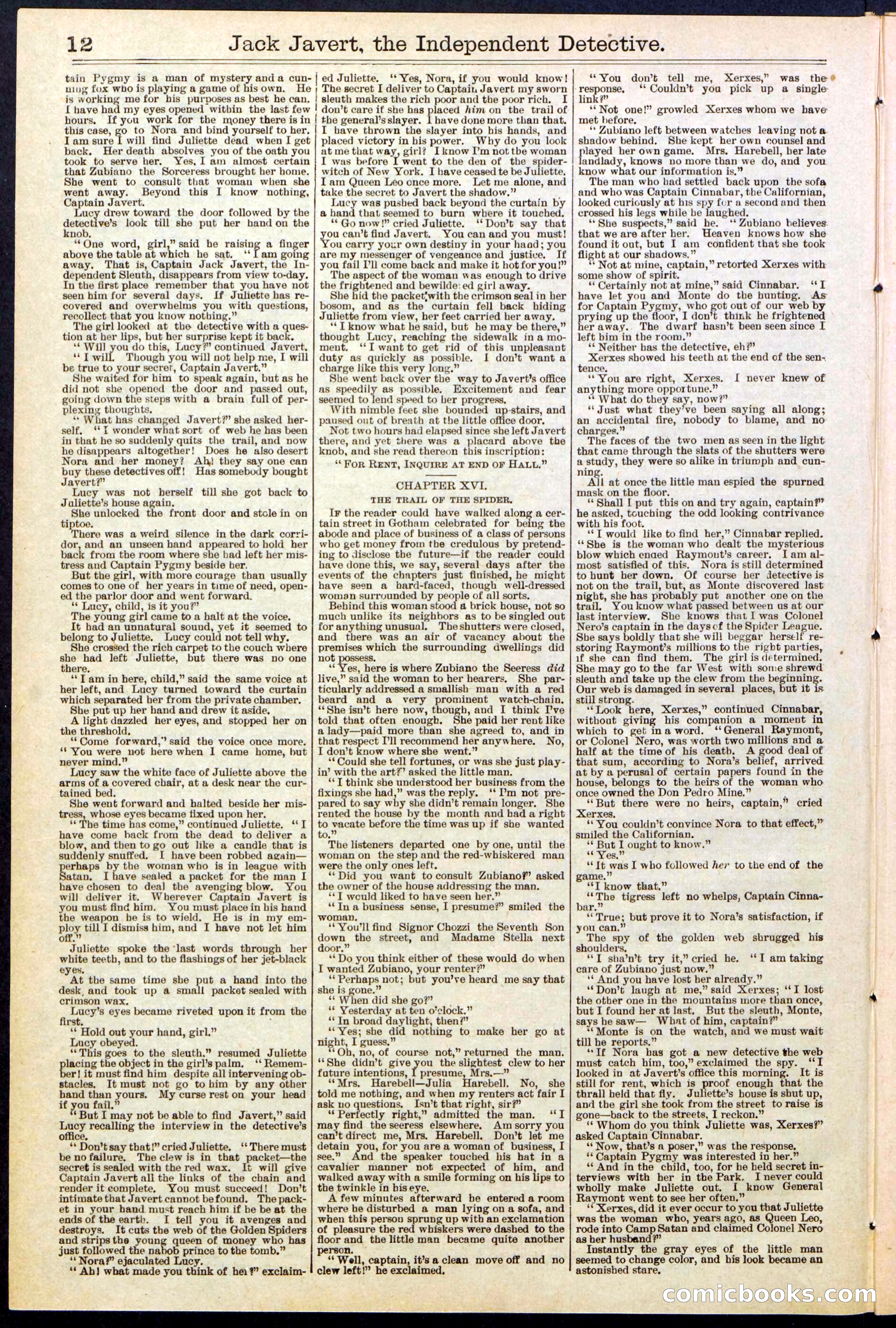Beadle's New York Dime Library, No. 532 — page 12 of 32