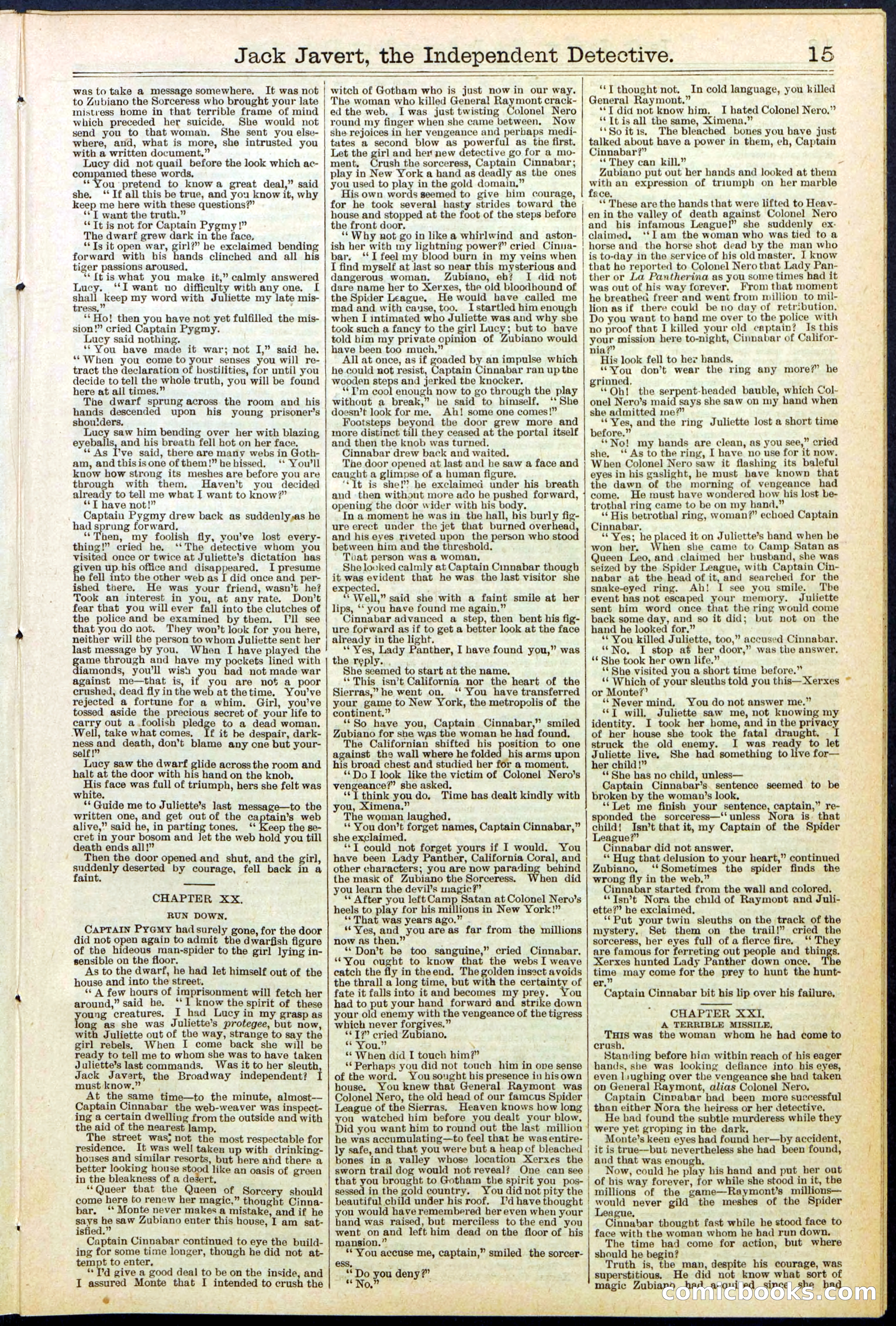 Beadle's New York Dime Library, No. 532 — page 15 of 32