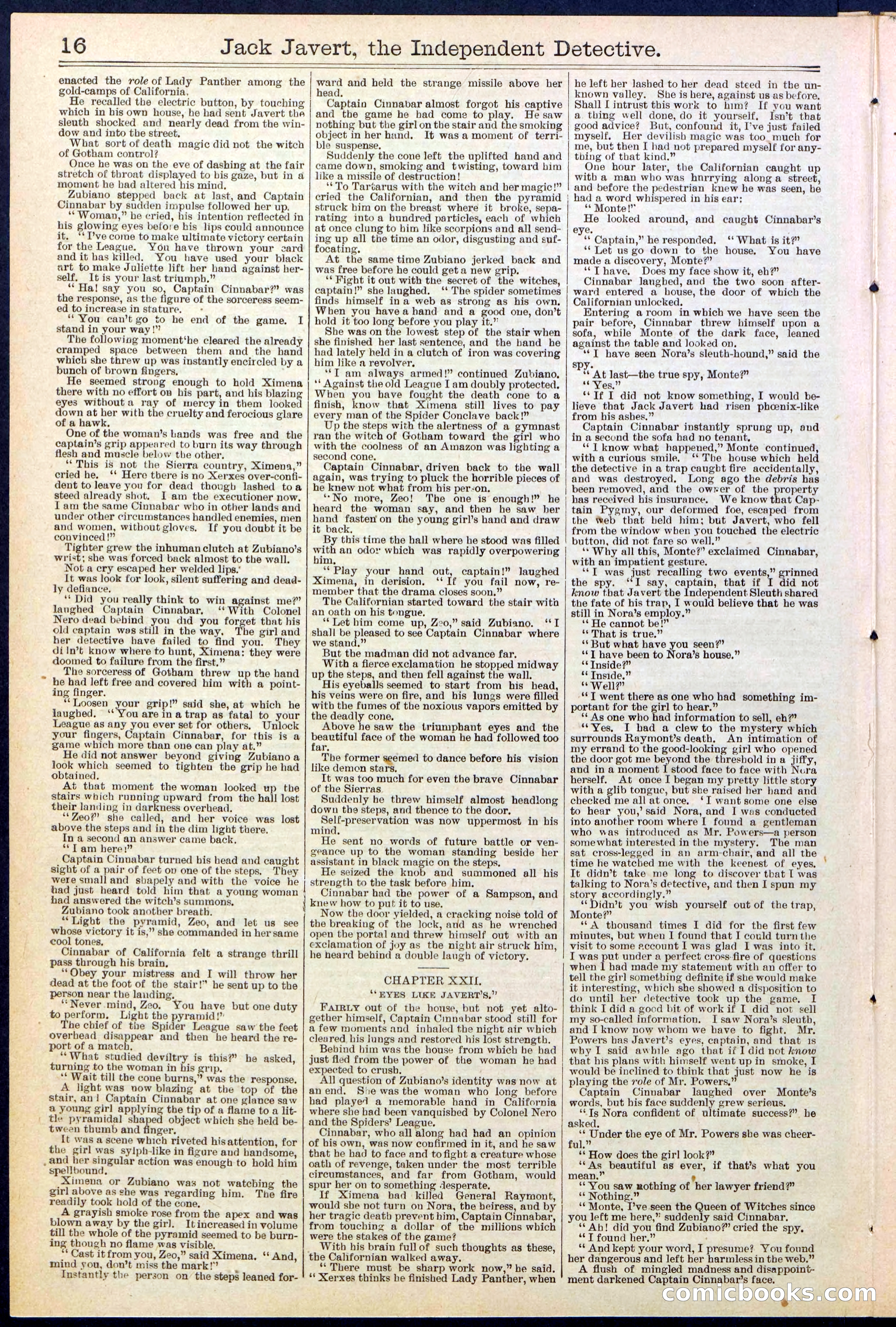 Beadle's New York Dime Library, No. 532 — page 16 of 32