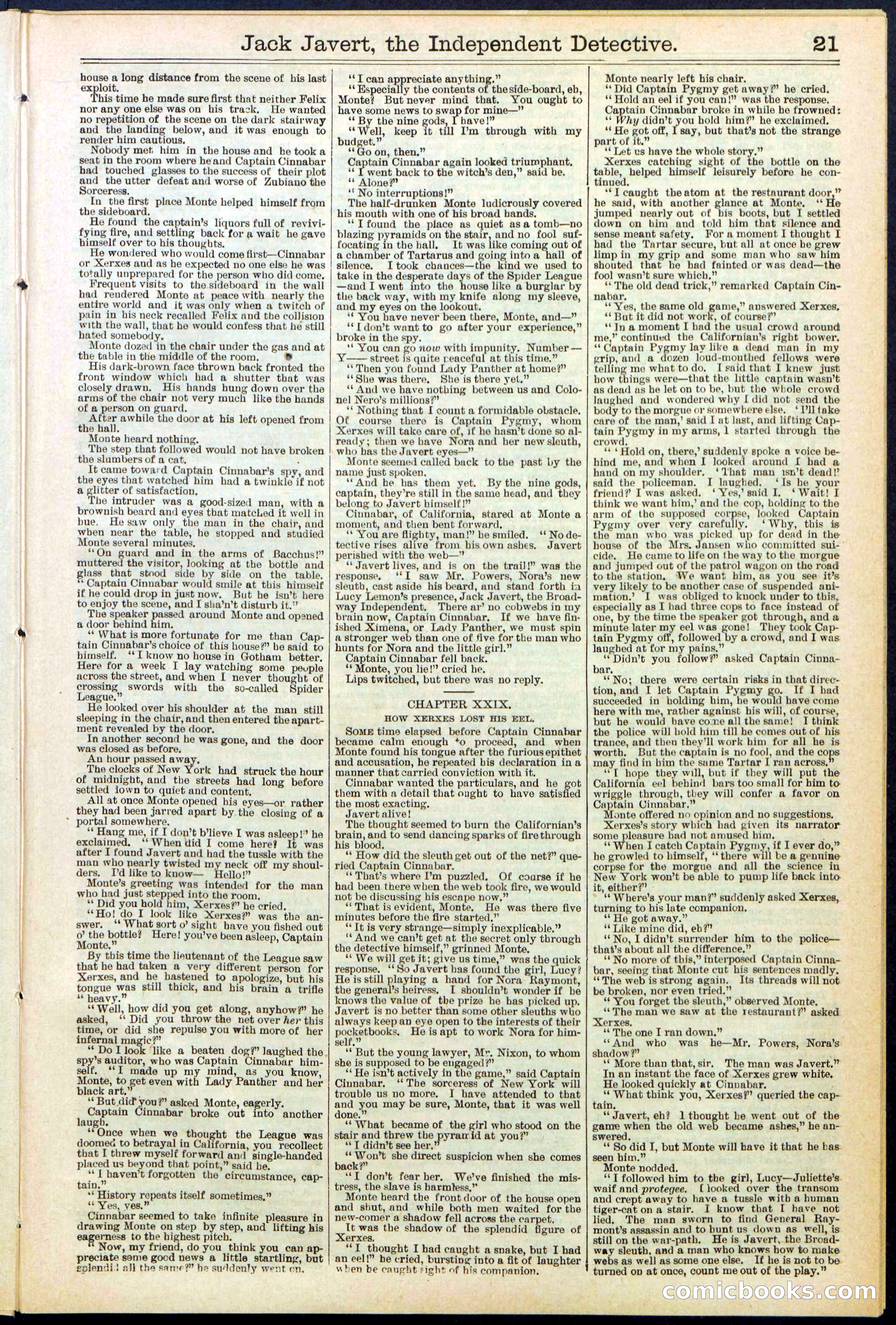 Beadle's New York Dime Library, No. 532 — page 21 of 32