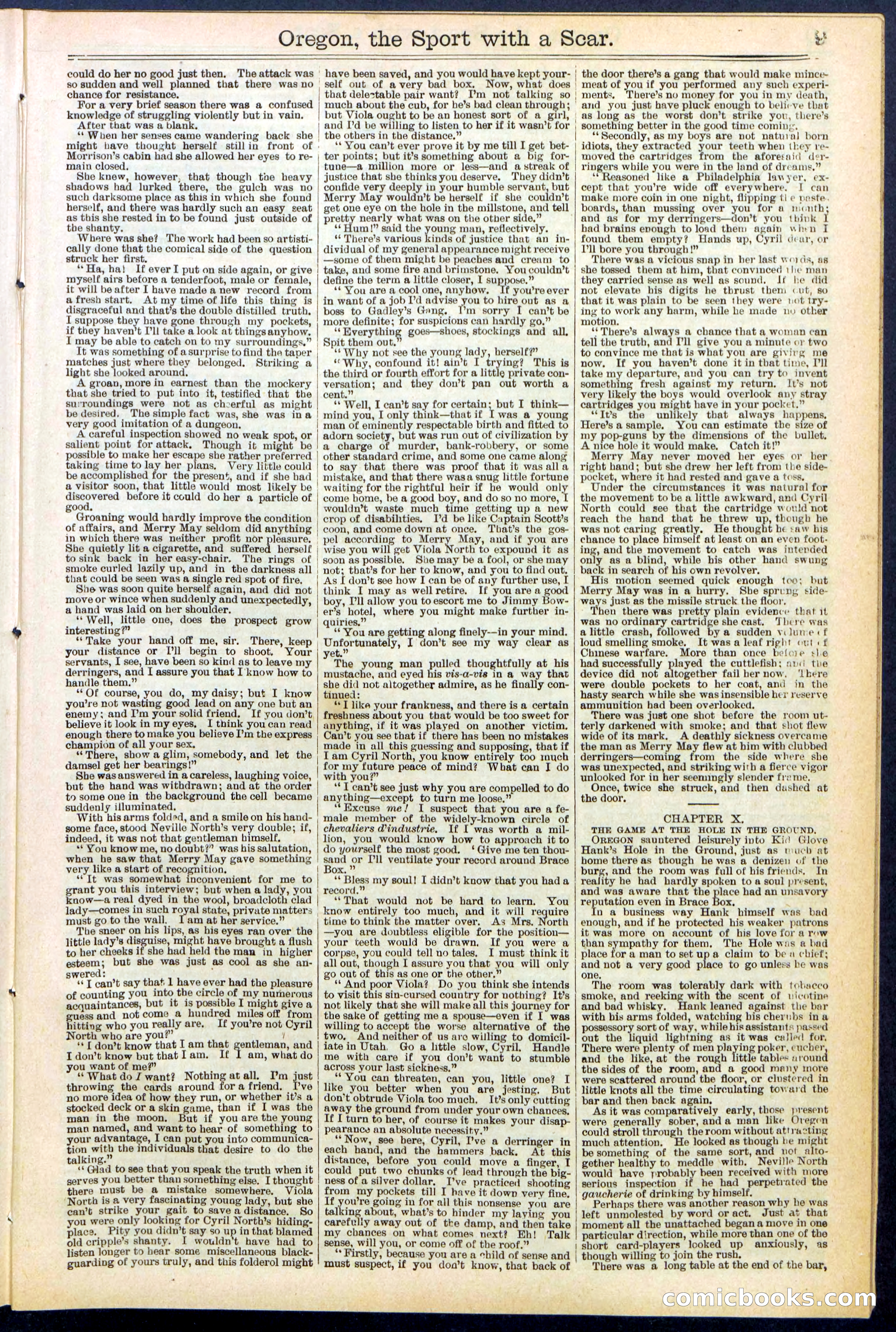 Beadle's New York Dime Library No. 533 — page 9 of 32