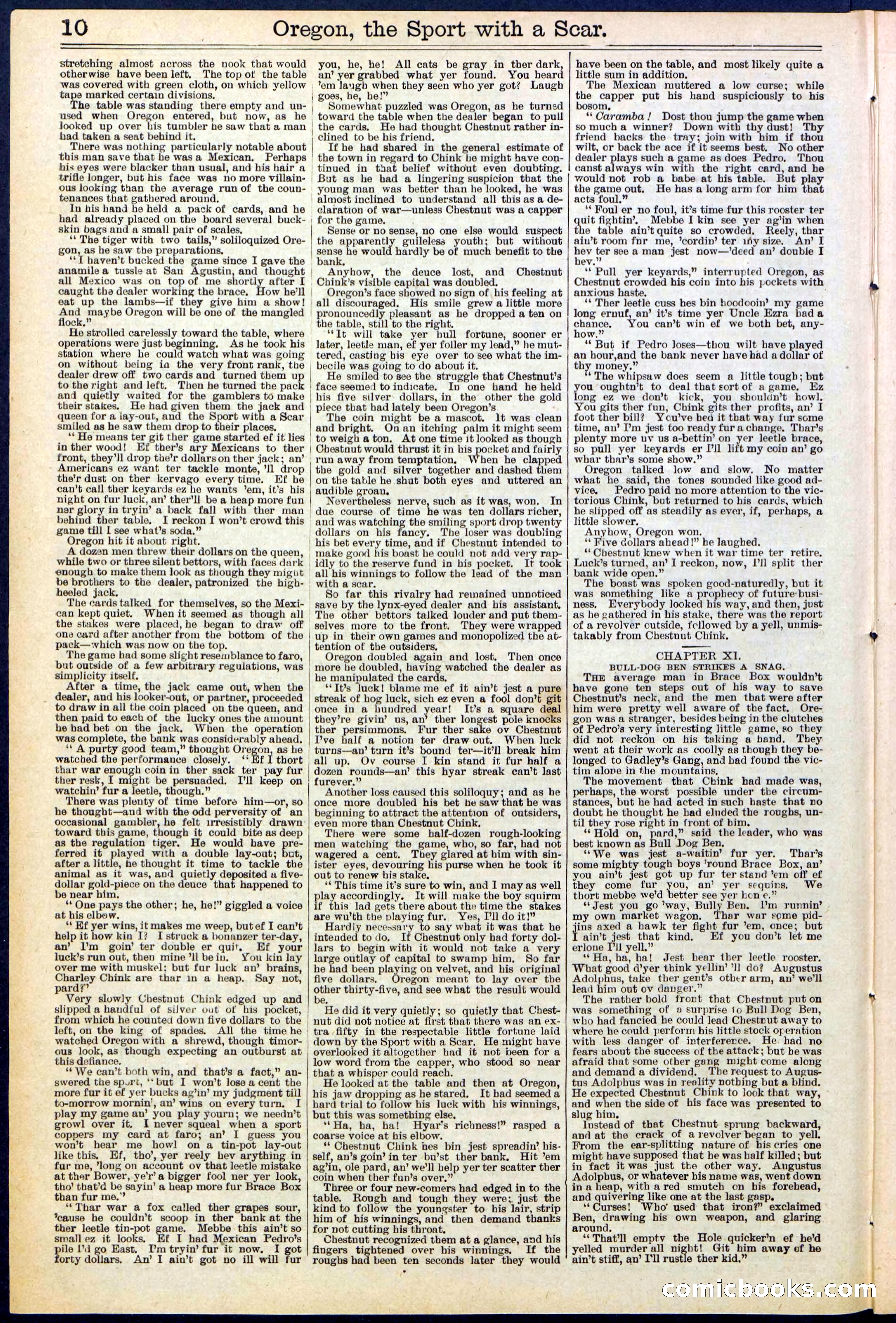 Beadle's New York Dime Library No. 533 — page 10 of 32
