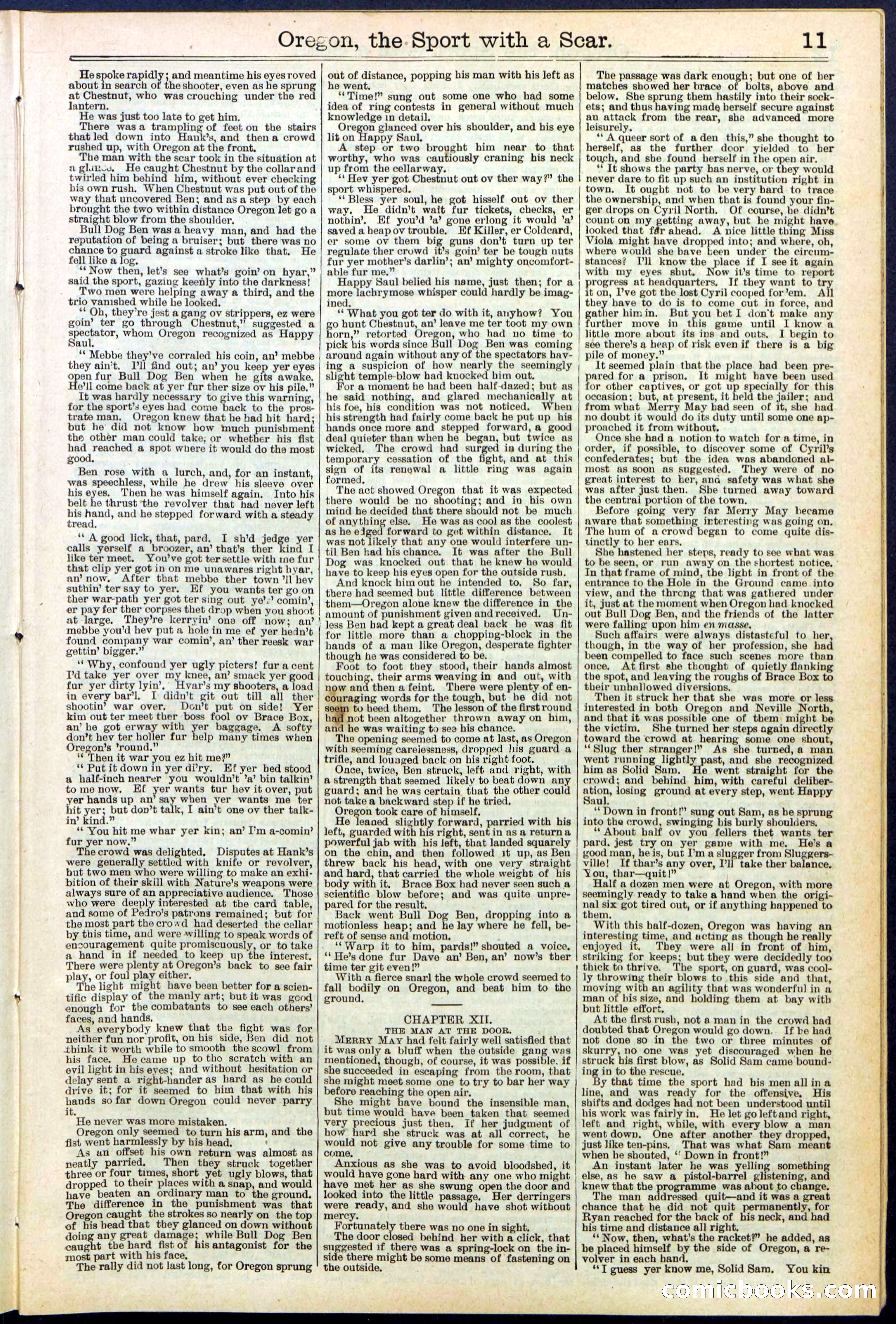 Beadle's New York Dime Library No. 533 — page 11 of 32