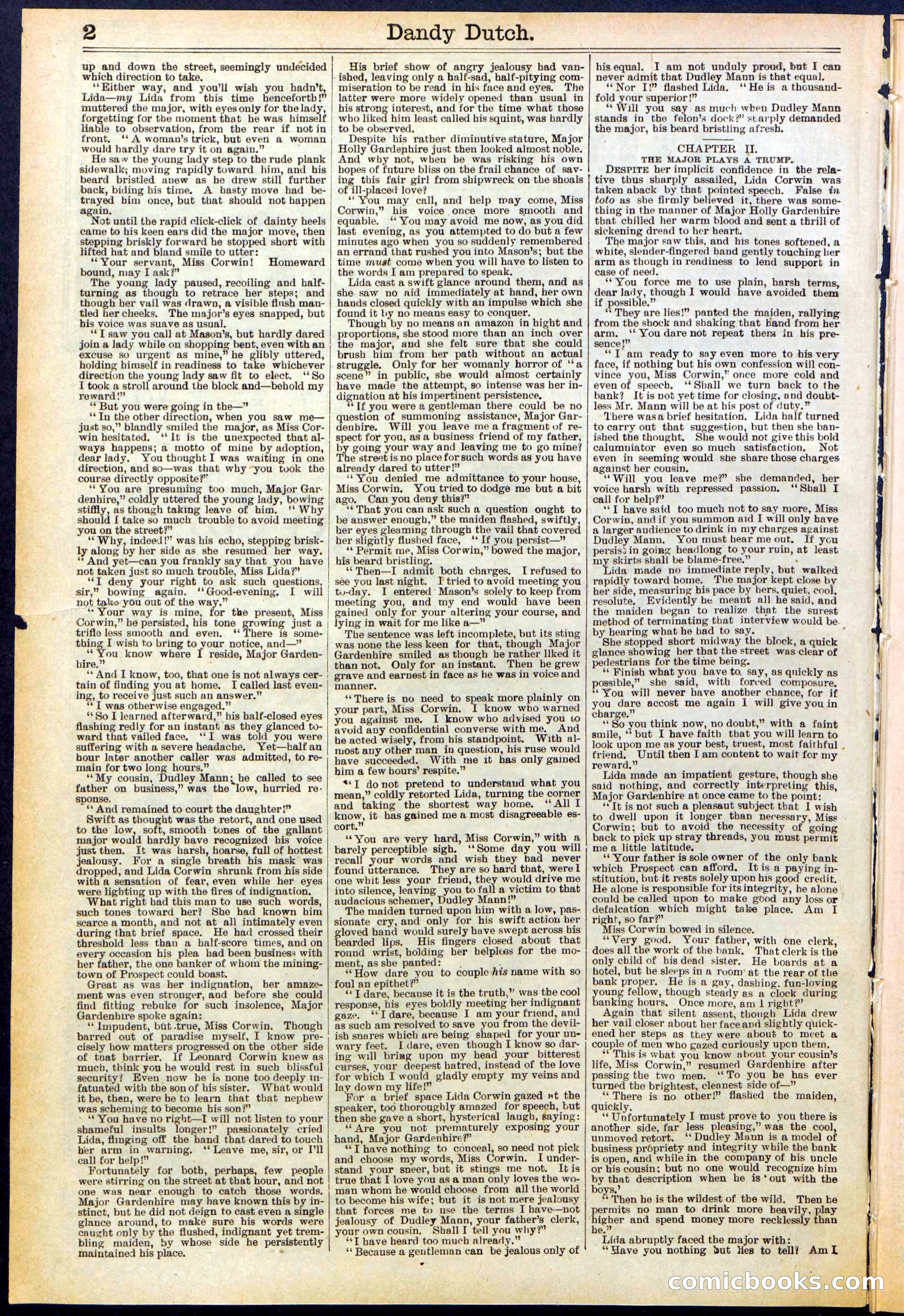 Beadle's New York Dime Library, No. 535 — page 2 of 32
