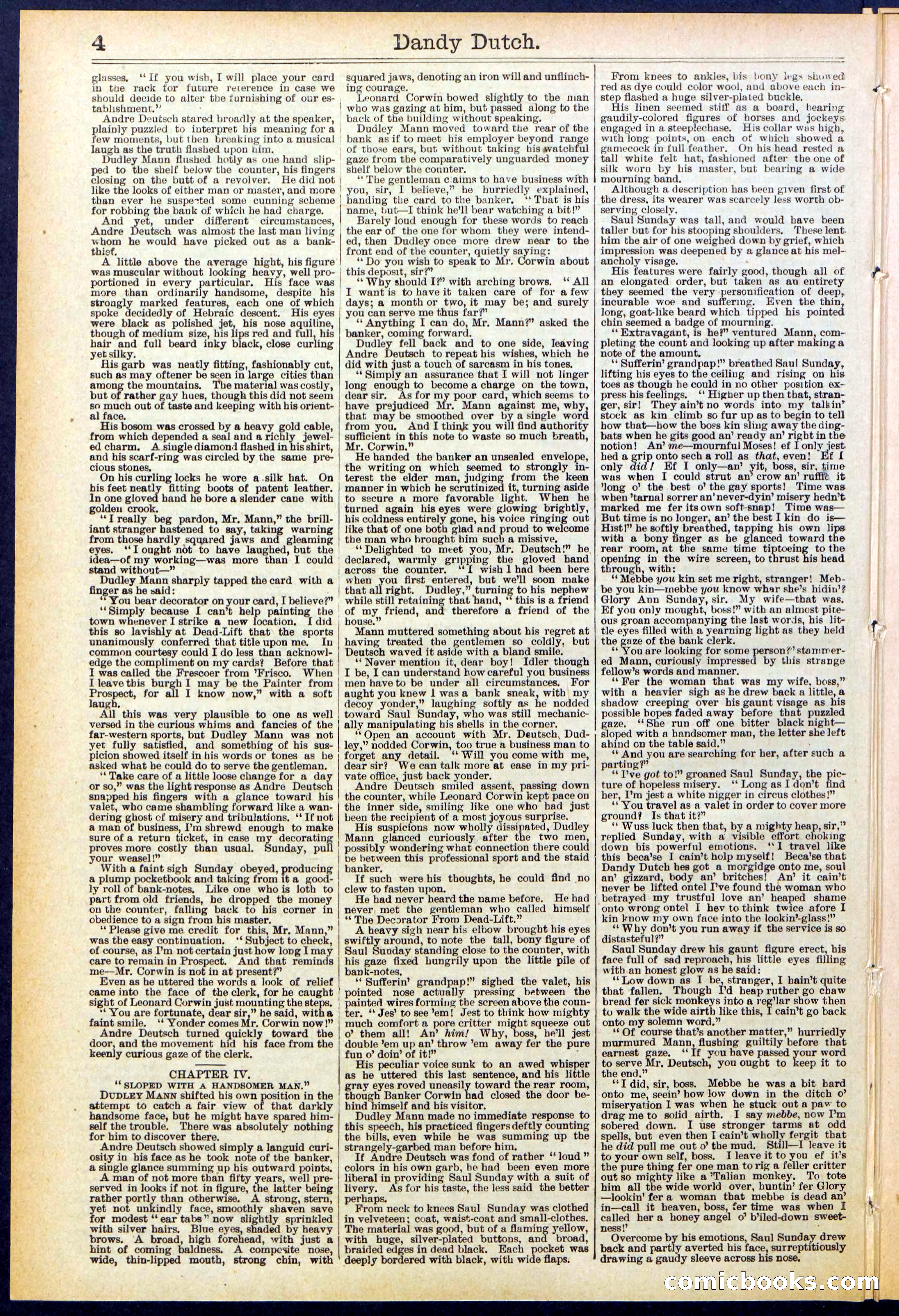 Beadle's New York Dime Library, No. 535 — page 4 of 32