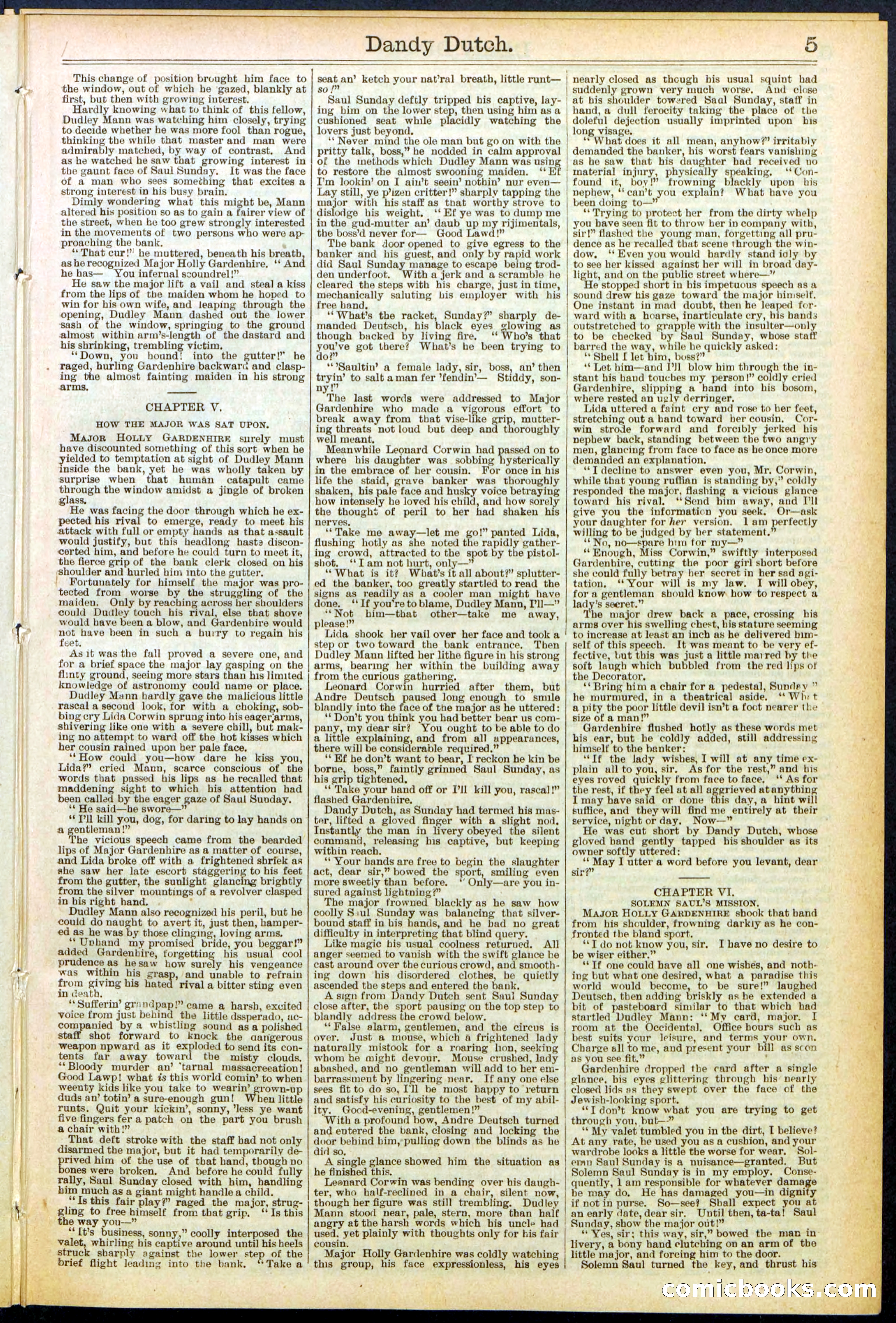 Beadle's New York Dime Library, No. 535 — page 5 of 32