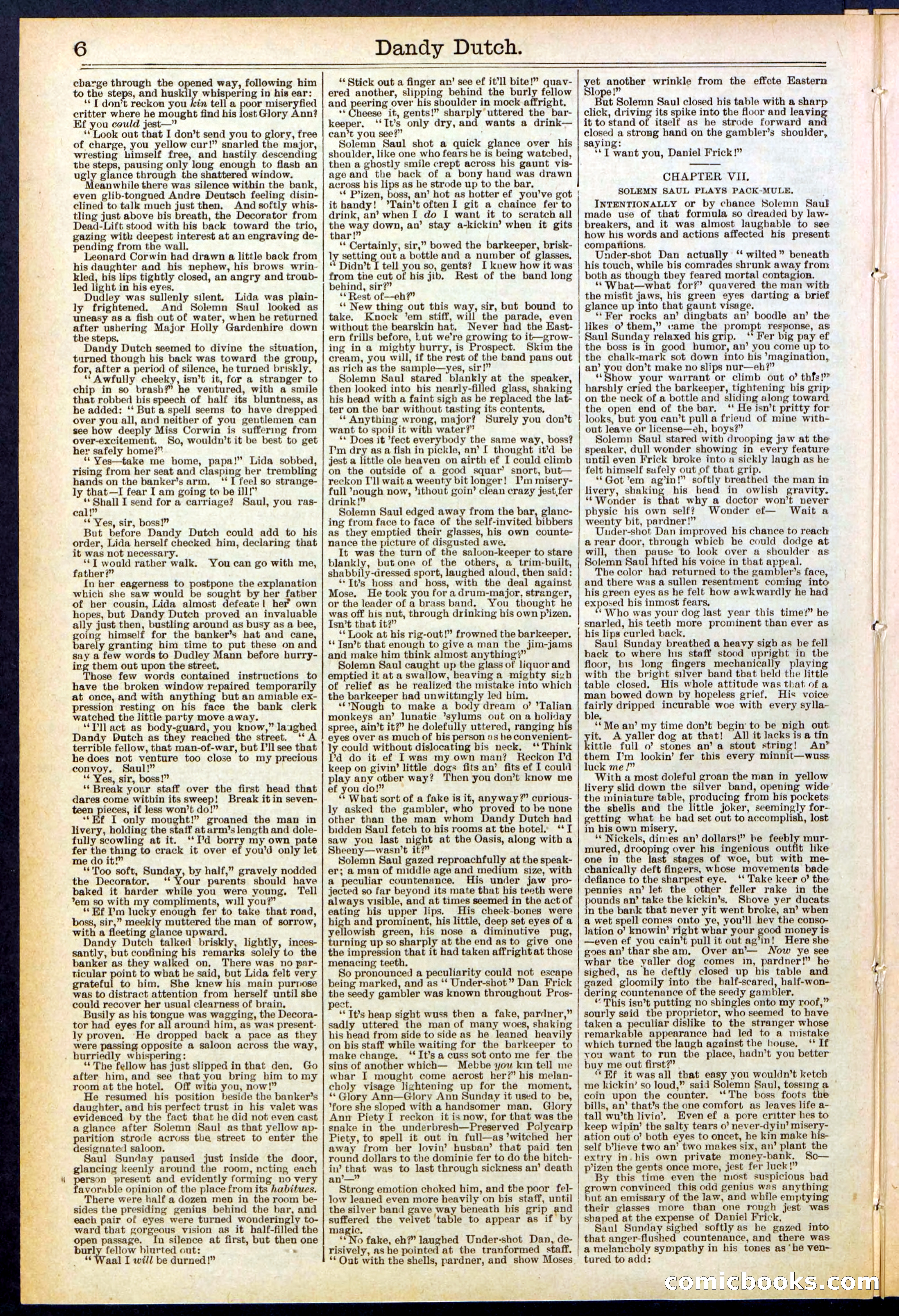 Beadle's New York Dime Library, No. 535 — page 6 of 32