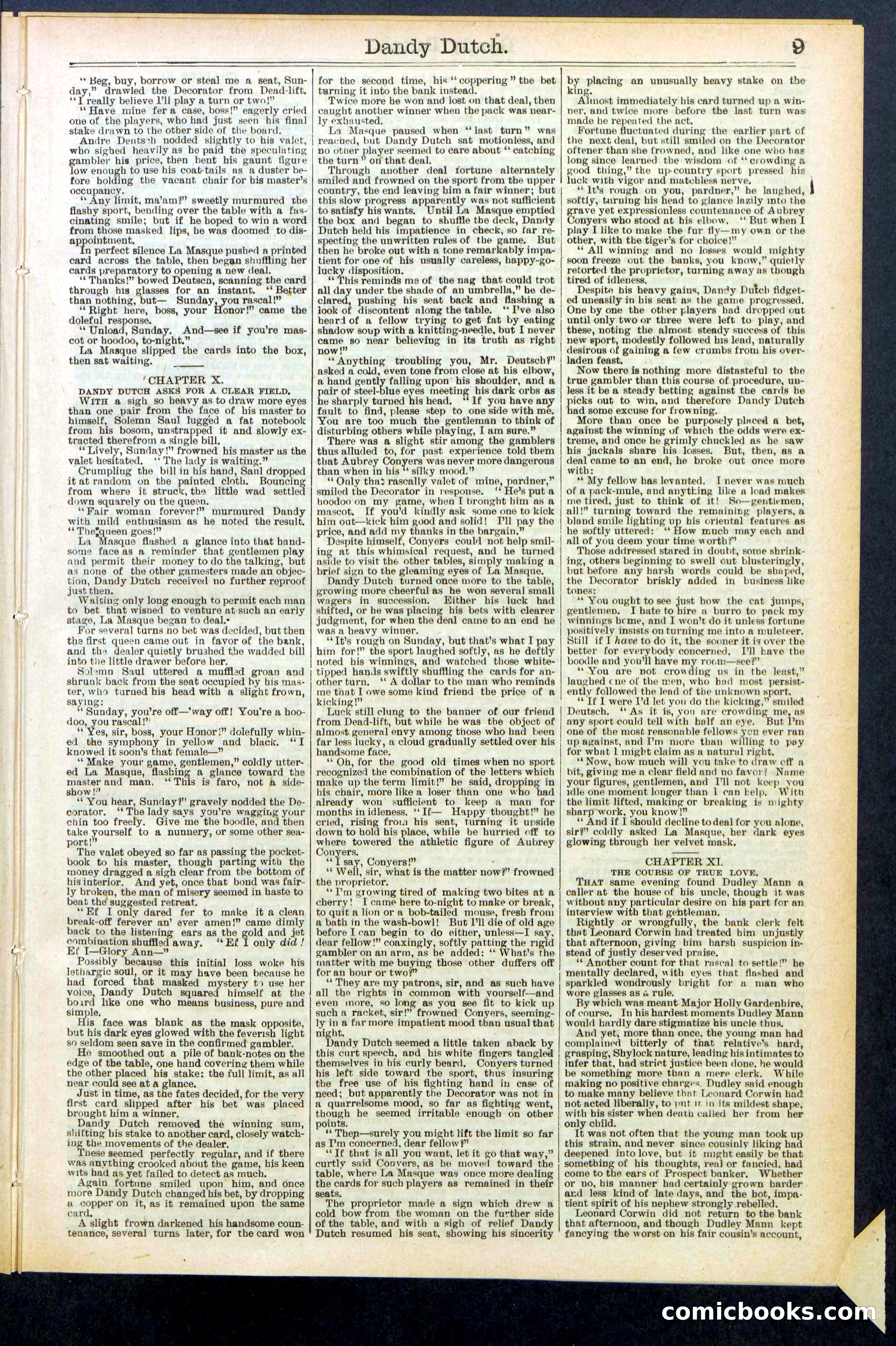 Beadle's New York Dime Library, No. 535 — page 9 of 32