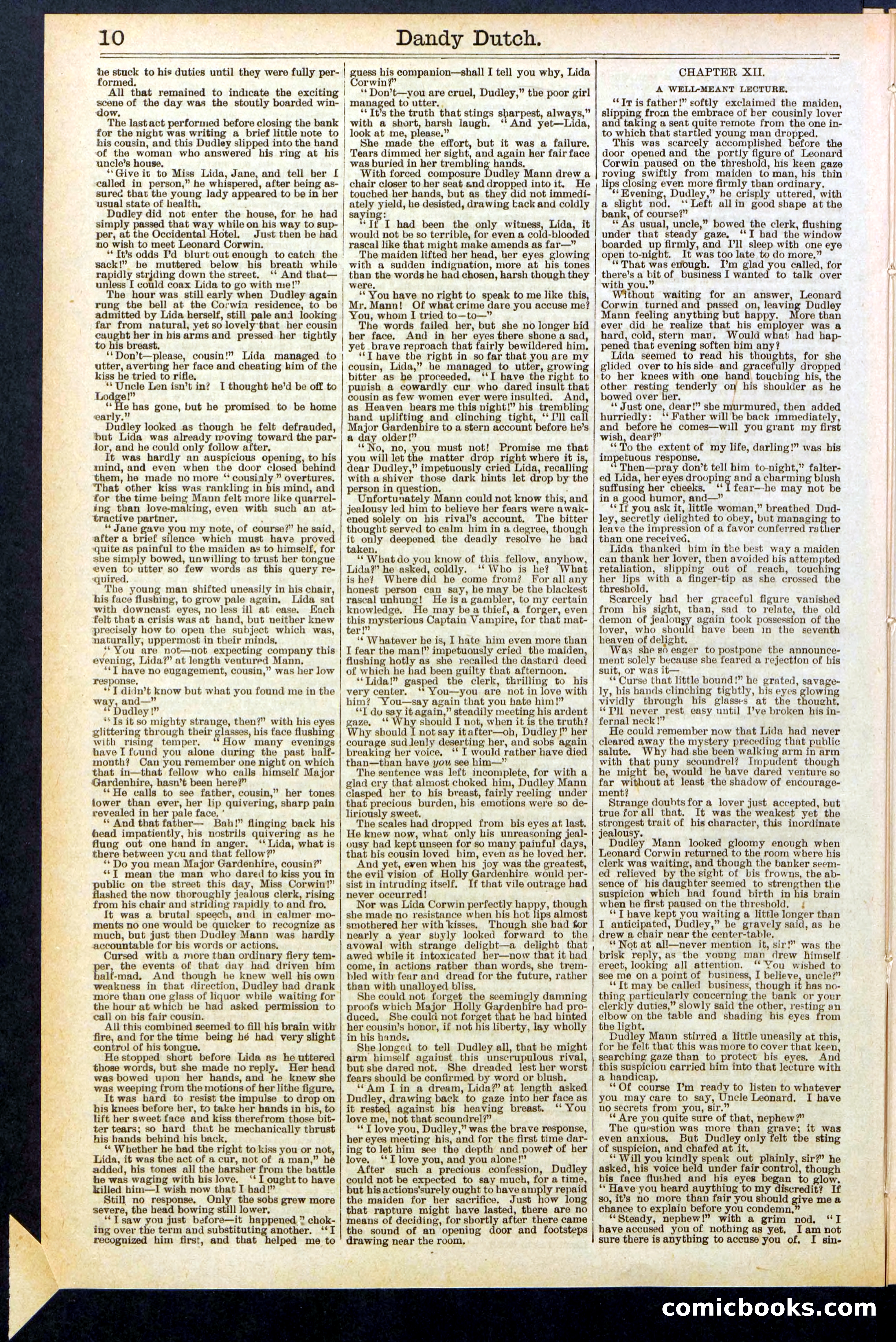 Beadle's New York Dime Library, No. 535 — page 10 of 32