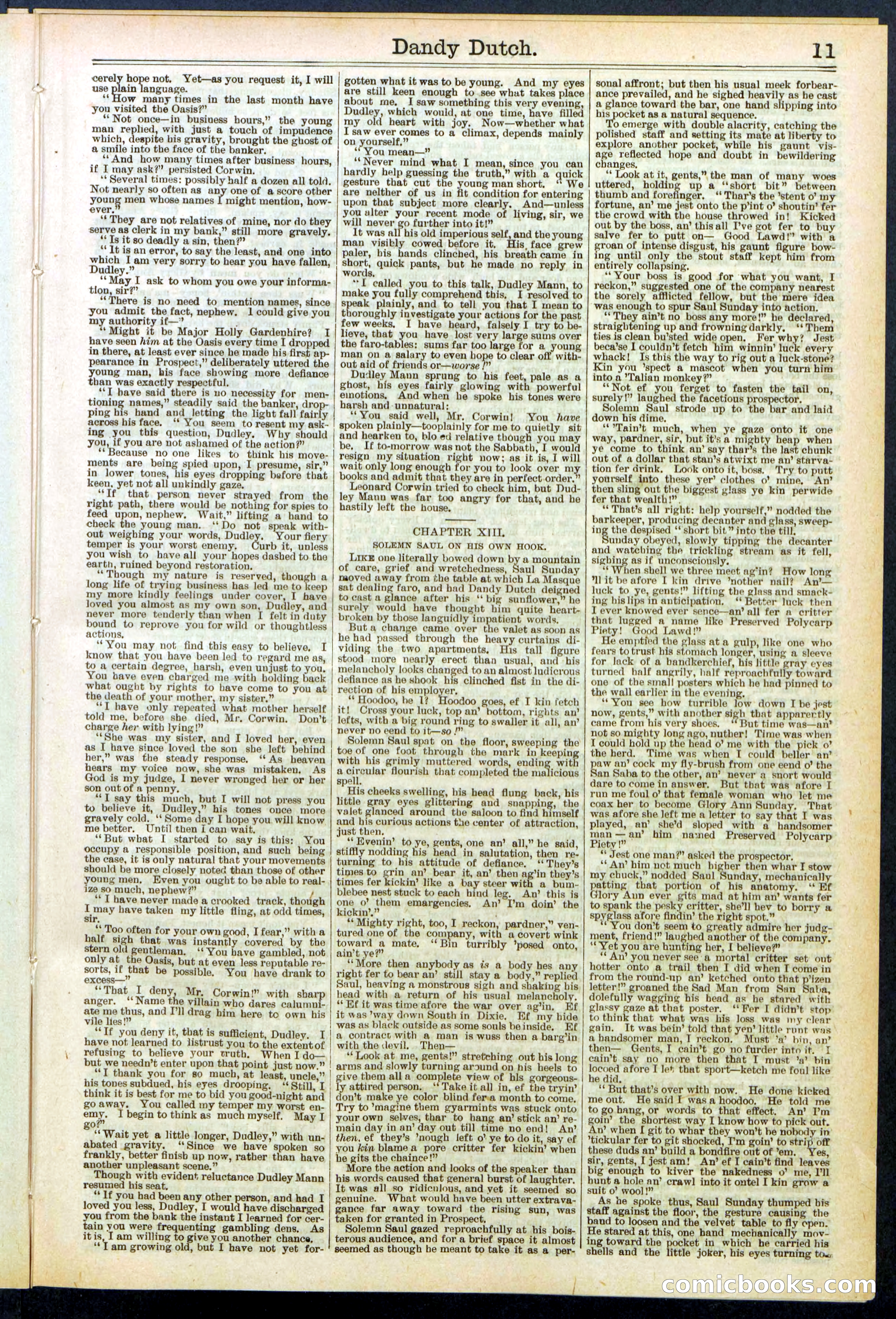 Beadle's New York Dime Library, No. 535 — page 11 of 32