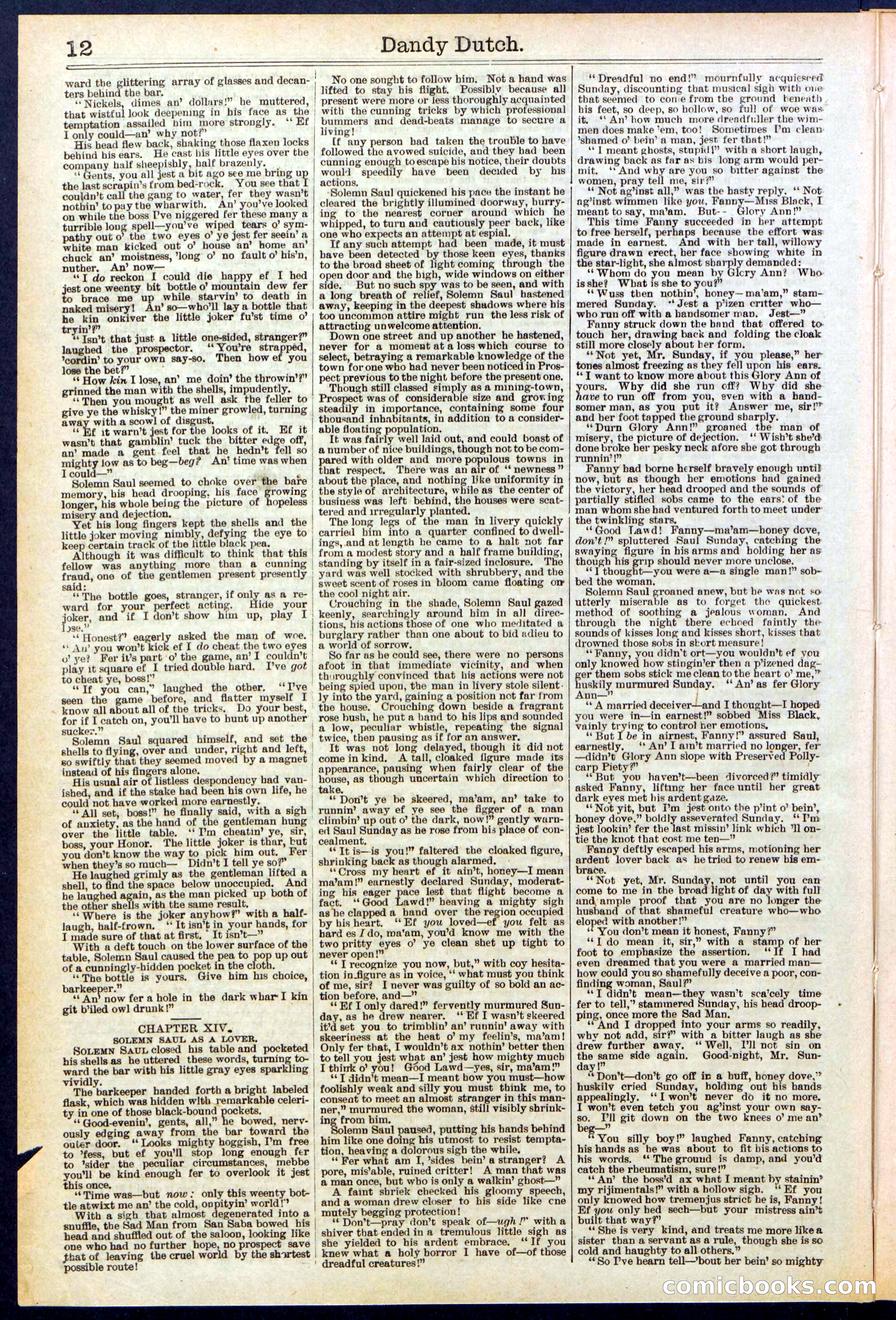 Beadle's New York Dime Library, No. 535 — page 12 of 32