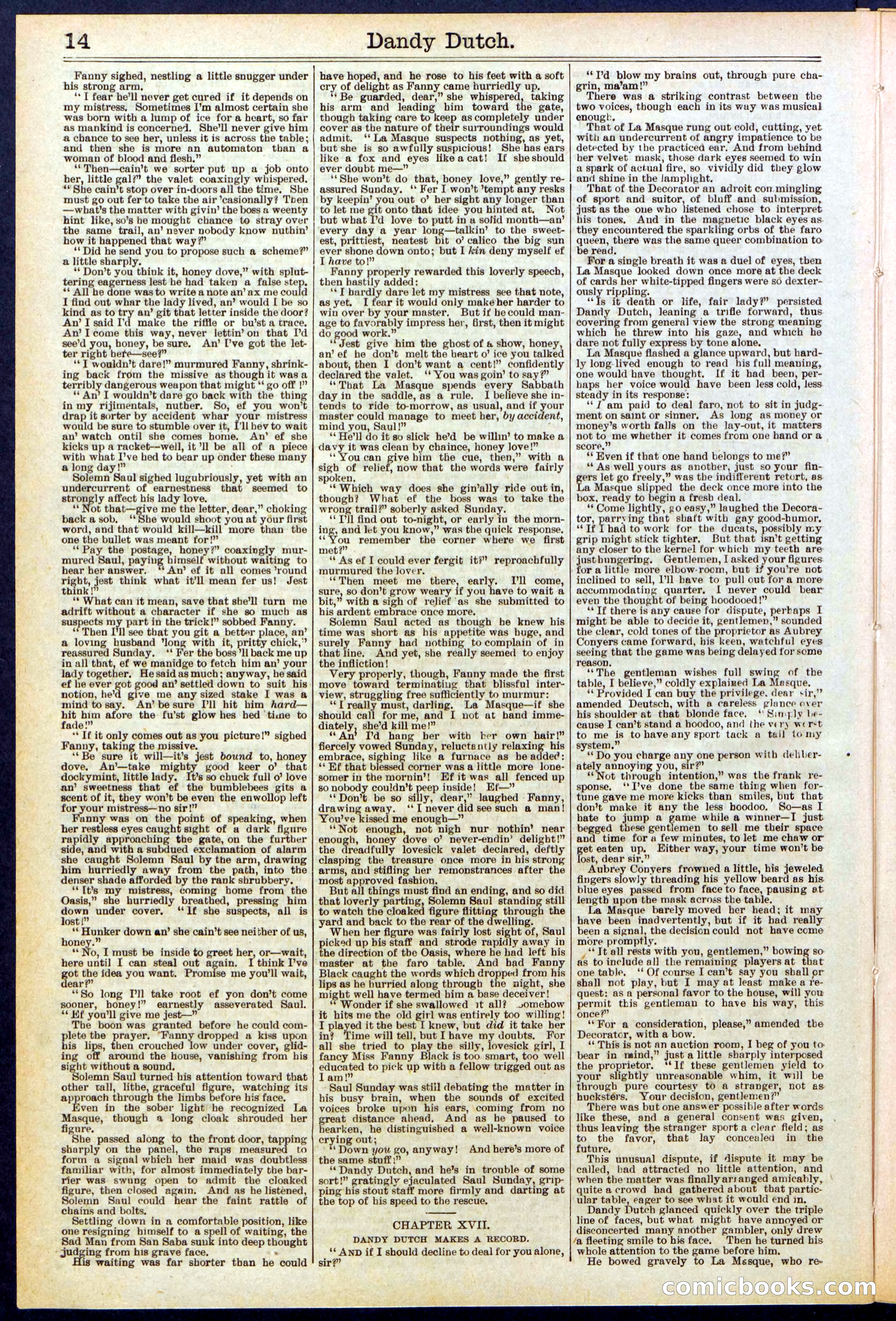 Beadle's New York Dime Library, No. 535 — page 14 of 32