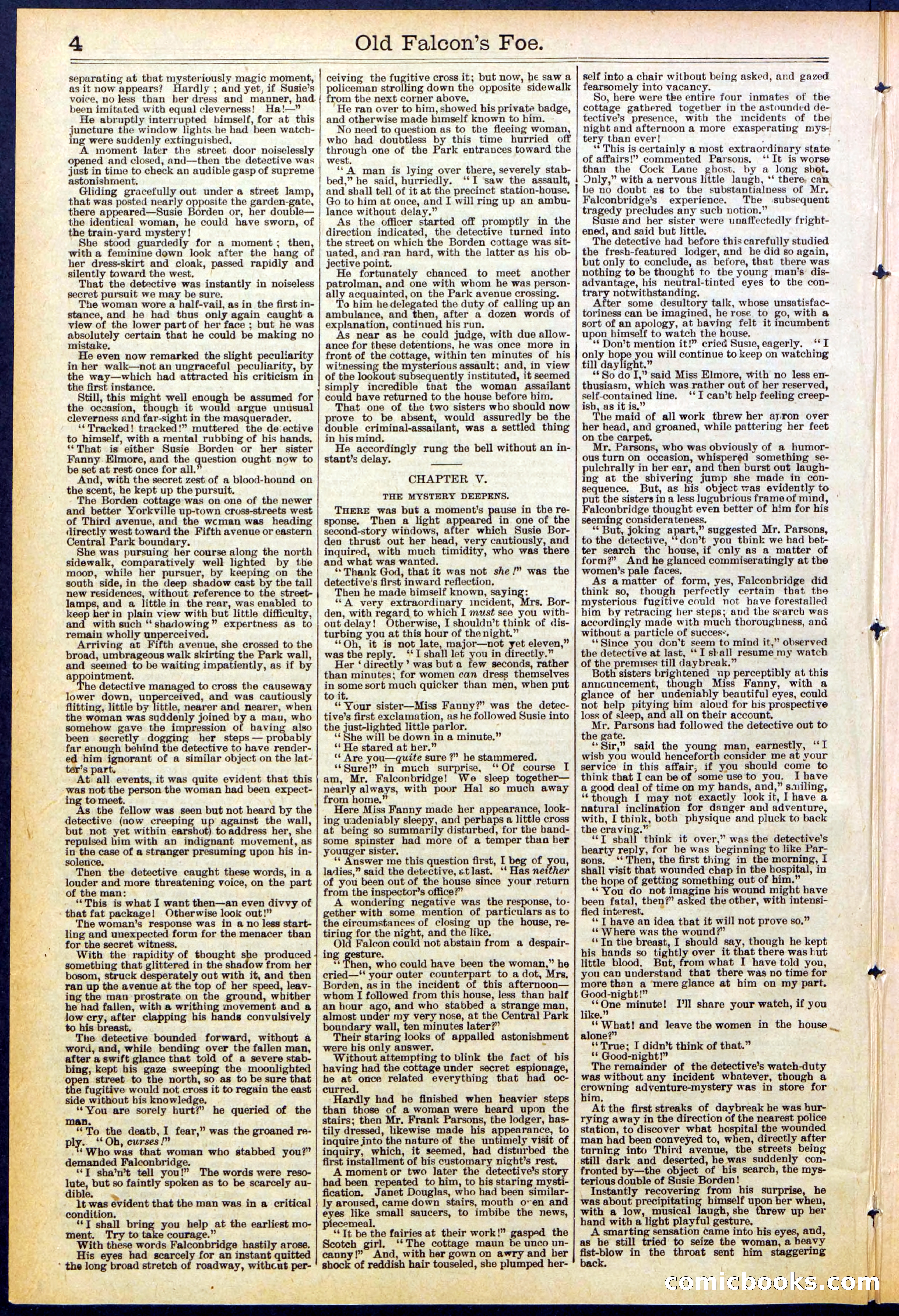 Beadle's New York Dime Library No. 536 — page 4 of 32