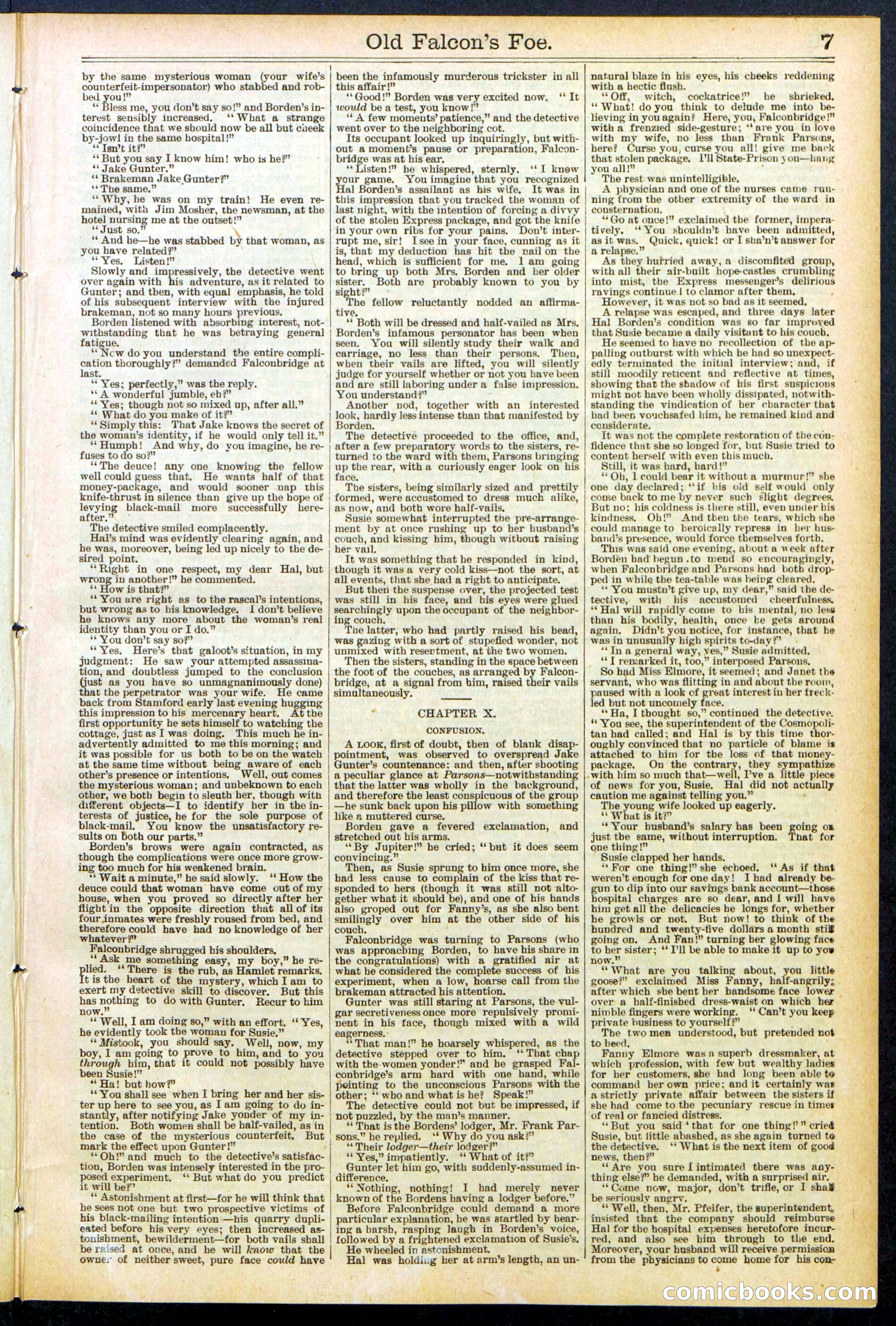 Beadle's New York Dime Library No. 536 — page 7 of 32