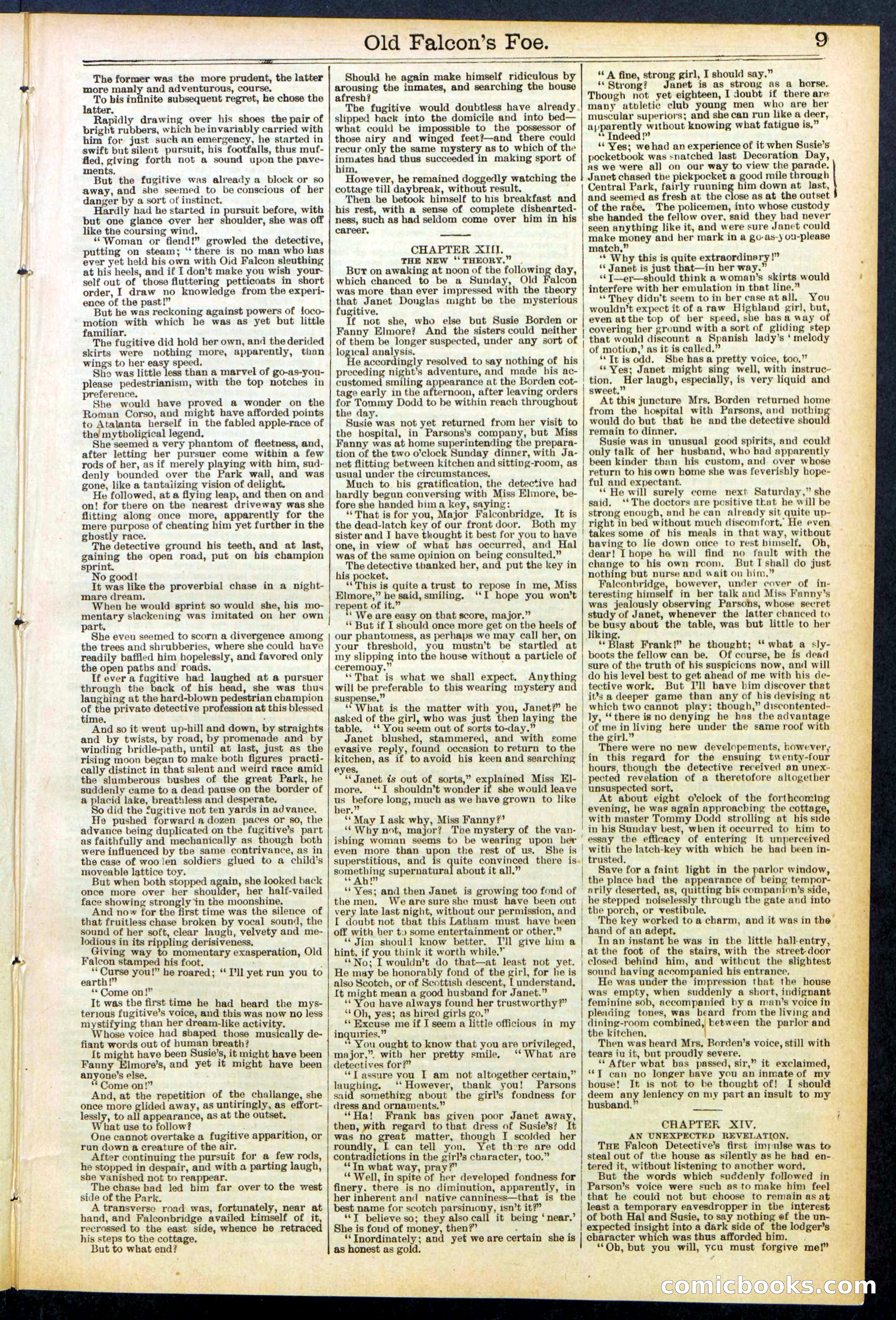 Beadle's New York Dime Library No. 536 — page 9 of 32