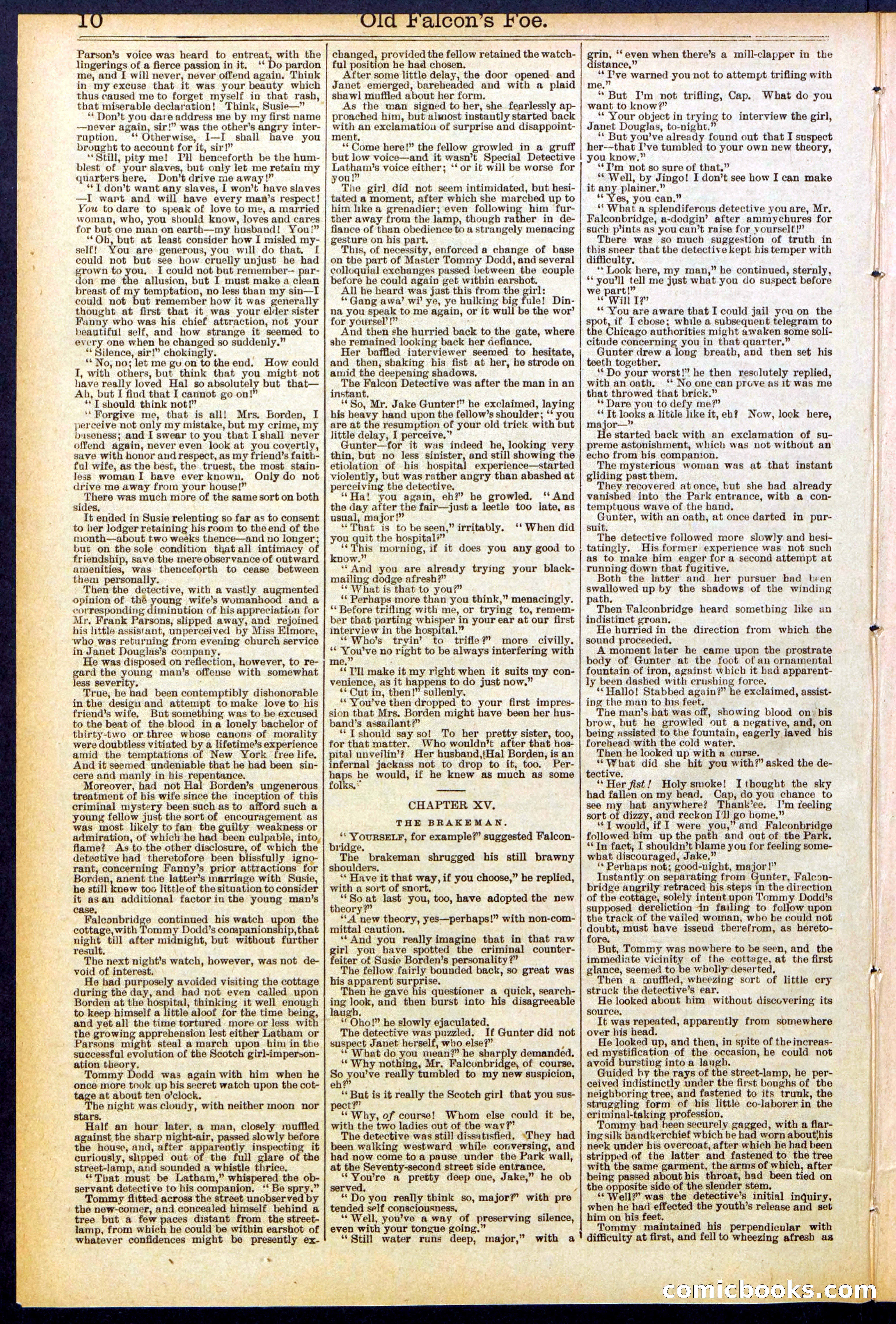 Beadle's New York Dime Library No. 536 — page 10 of 32
