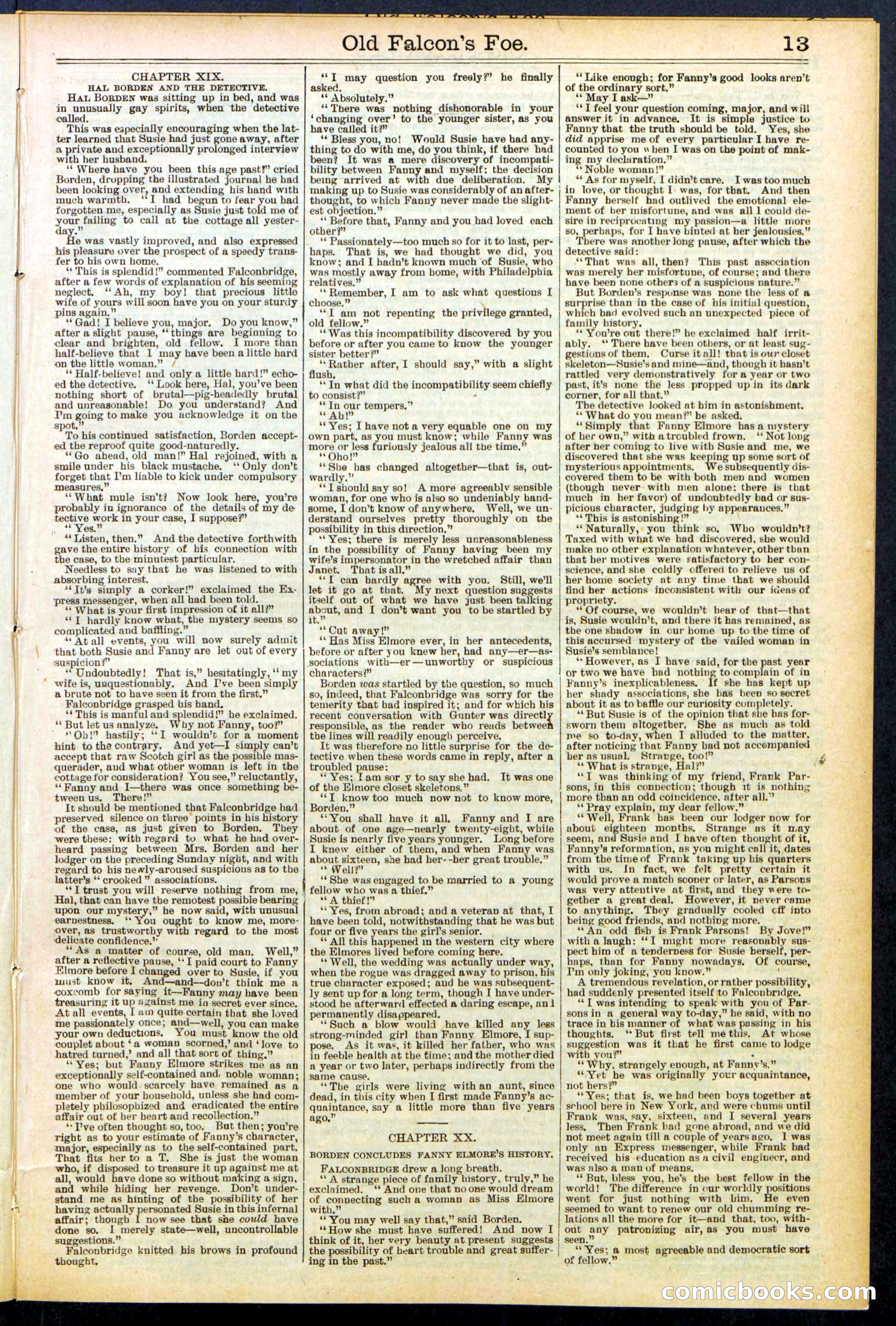 Beadle's New York Dime Library No. 536 — page 13 of 32