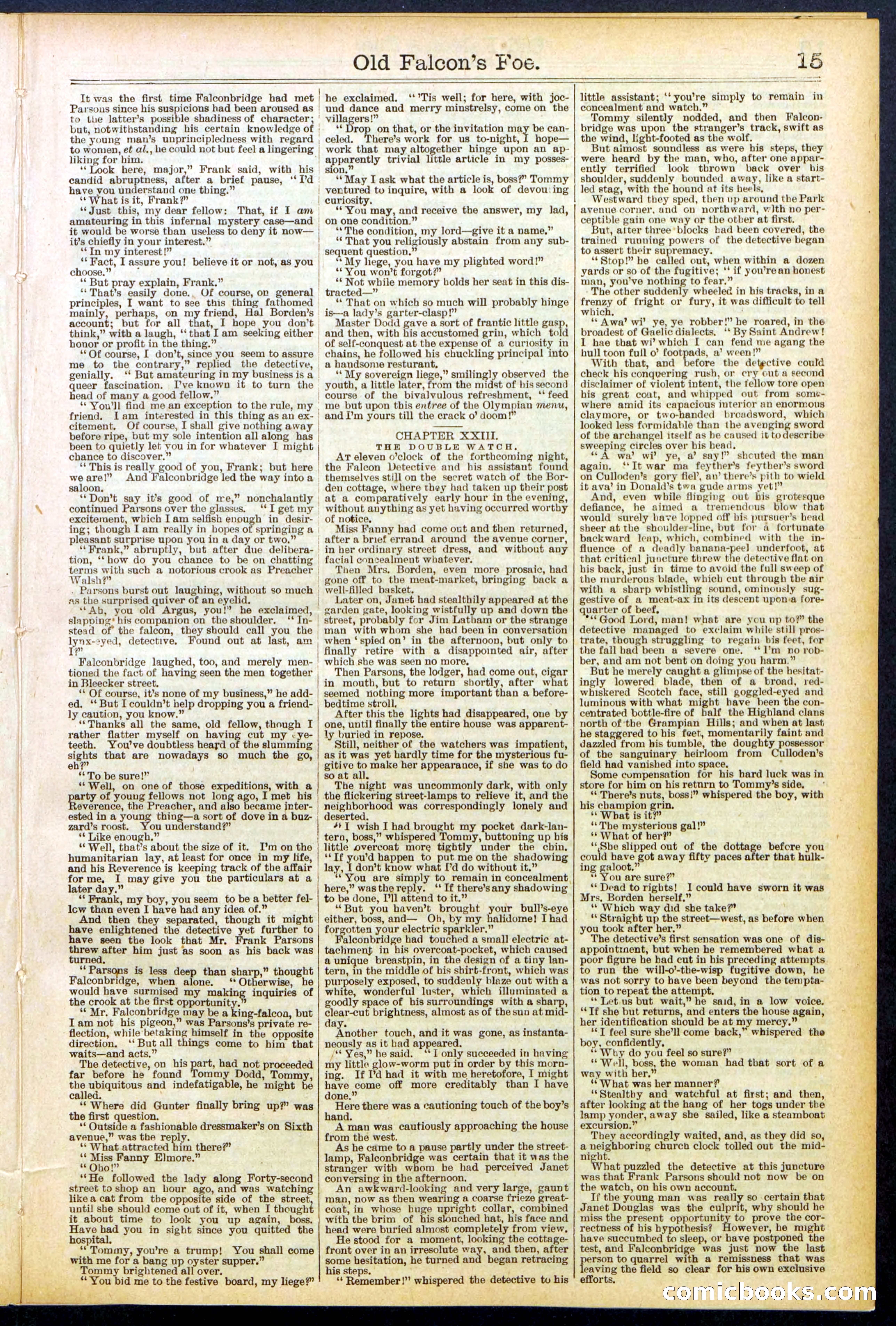 Beadle's New York Dime Library No. 536 — page 15 of 32