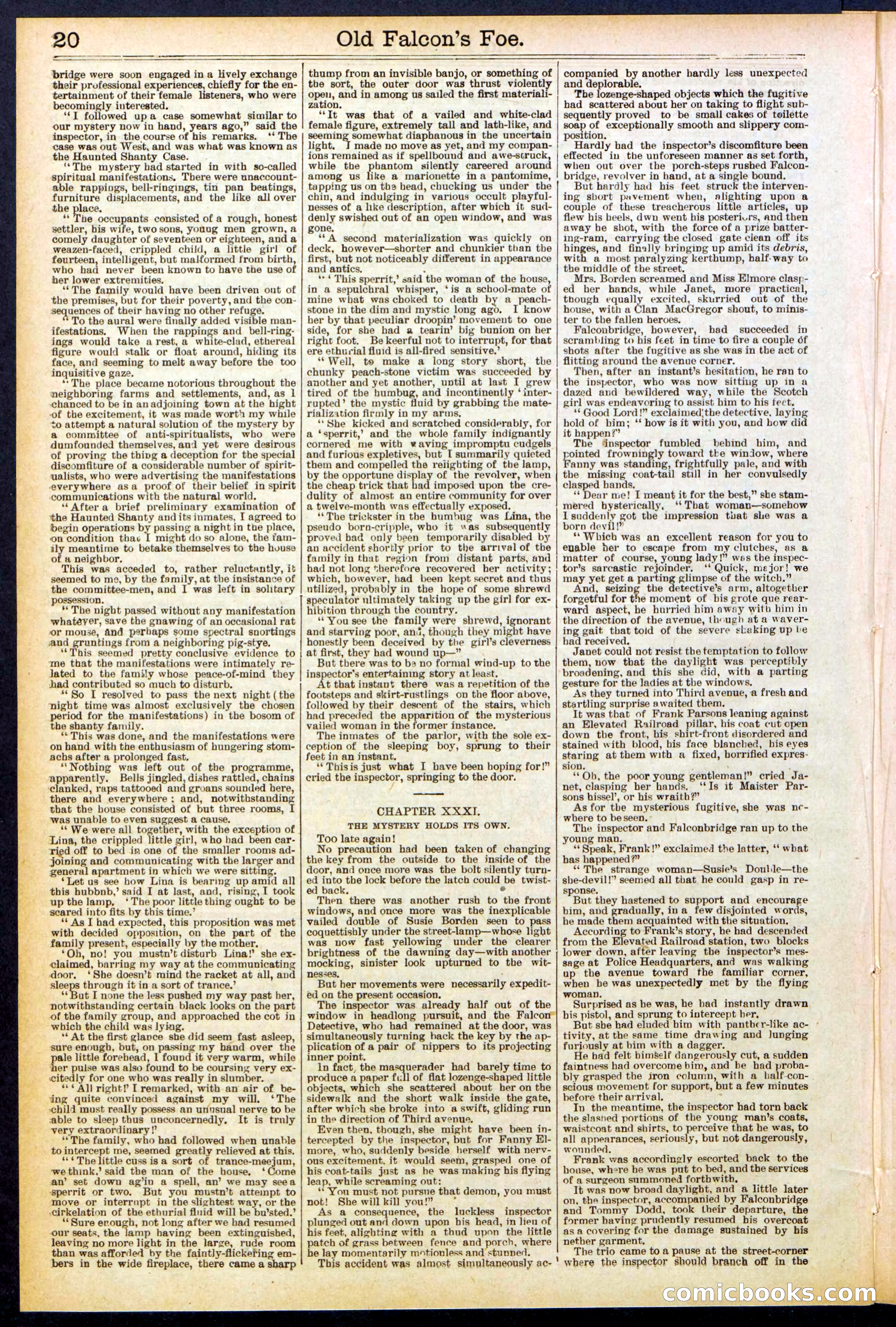Beadle's New York Dime Library No. 536 — page 20 of 32